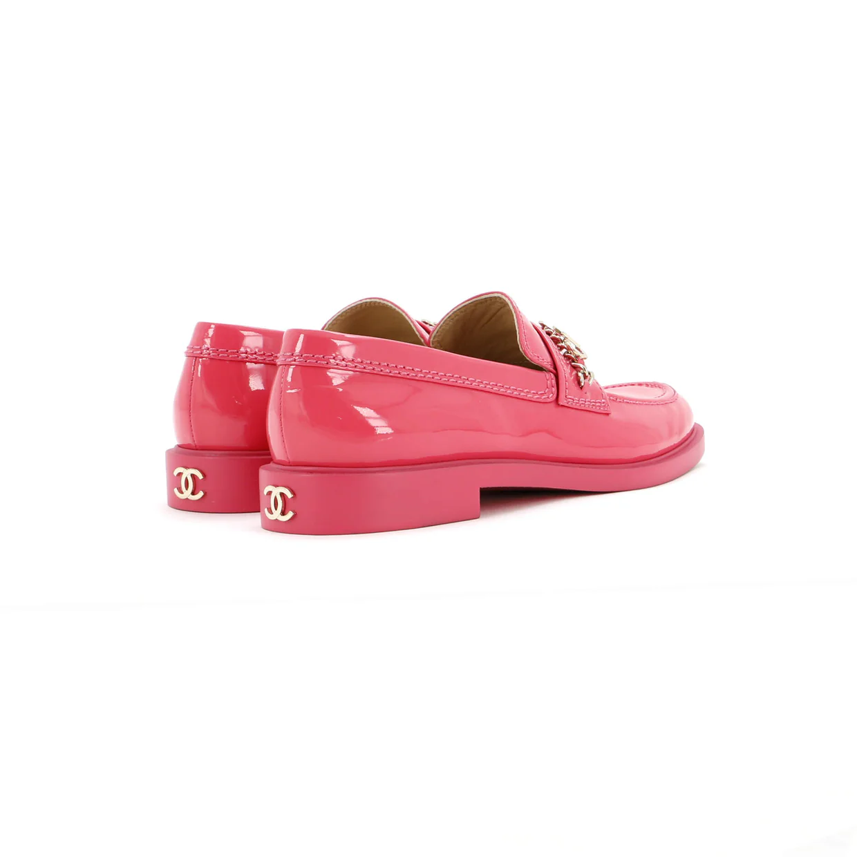 Women's Logo Loafers Patent - Deep Luxury