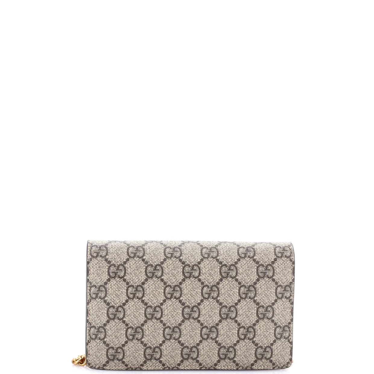 Cherries Wallet on Chain GG Coated Canvas Mini - Deep Luxury