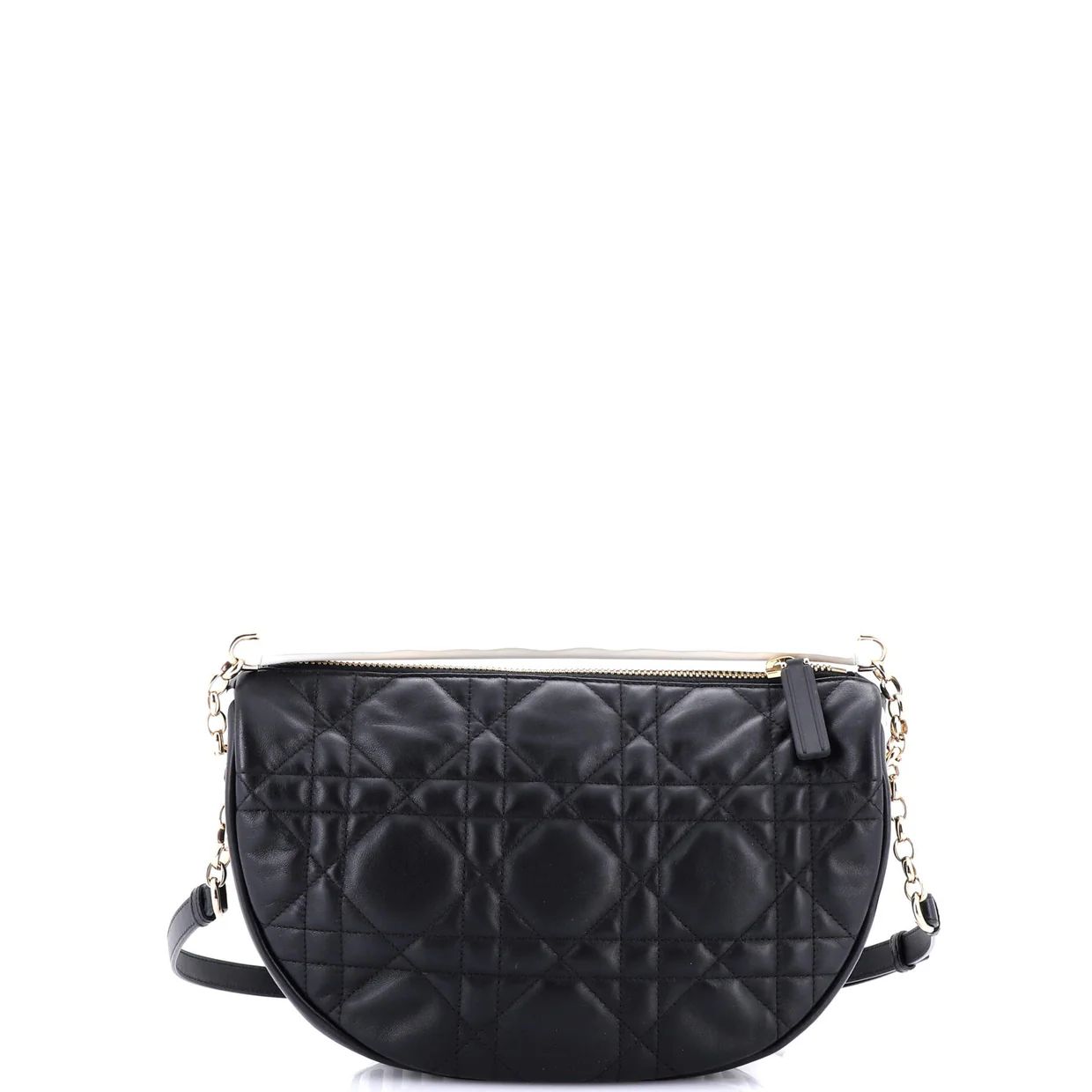Vibe Hobo Cannage Quilt Lambskin Medium - Deep Luxury