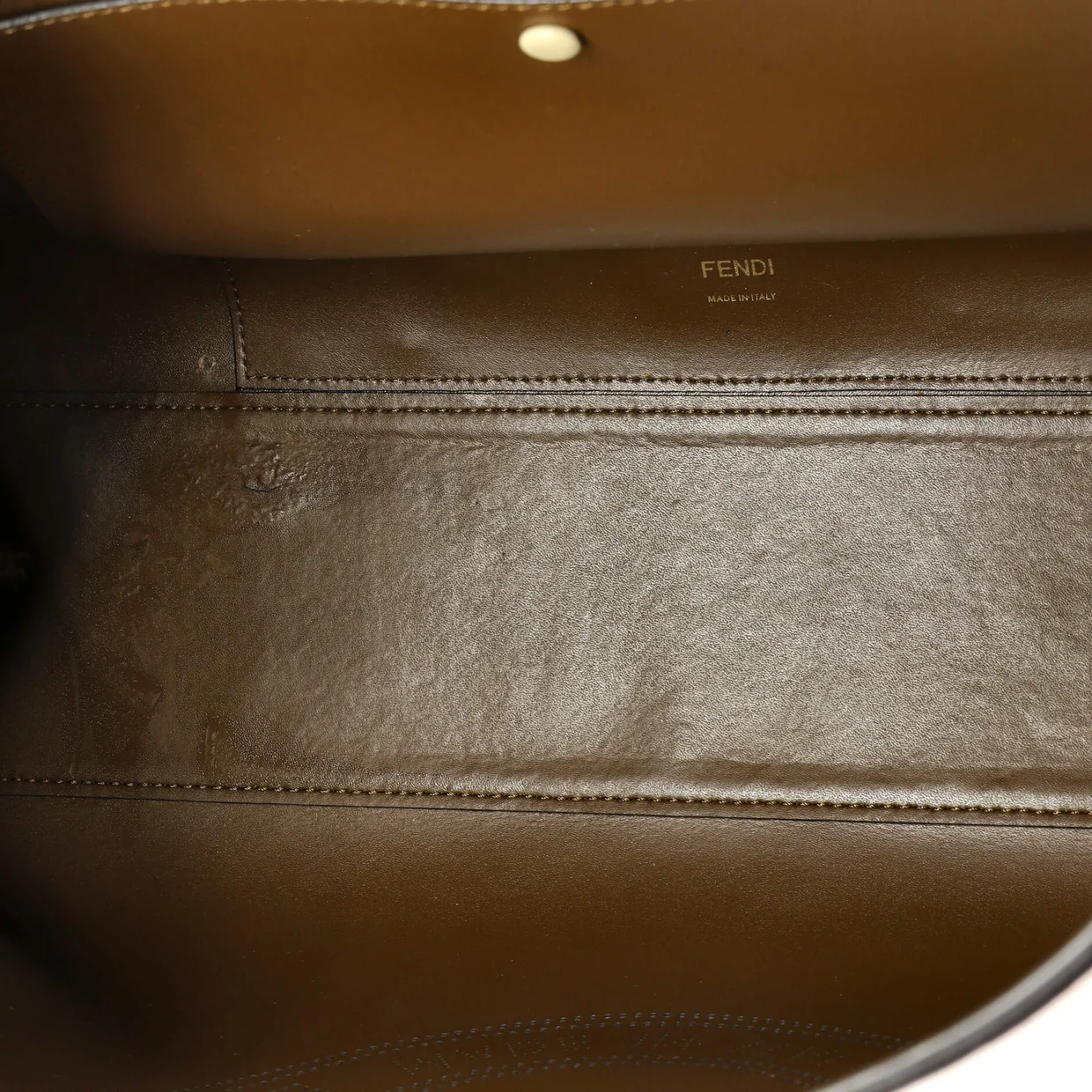 Runaway Shopper Tote Perforated Leather Medium - Deep Luxury