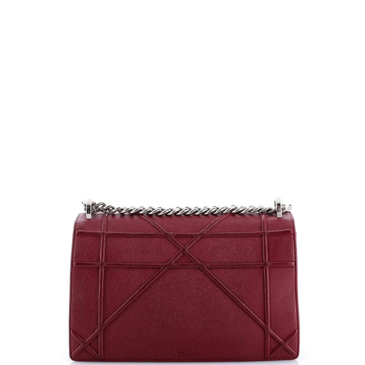 Diorama Flap Bag Grained Calfskin Medium - Deep Luxury