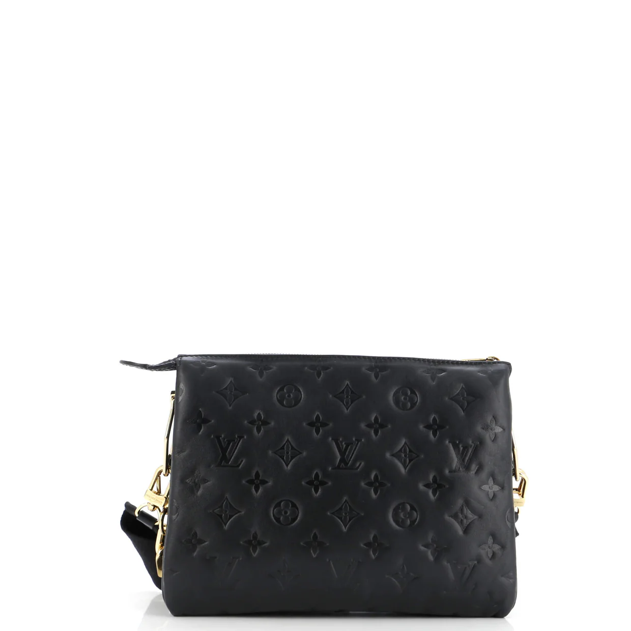 Coussin Bag Monogram Embossed Lambskin PM - Deep Luxury