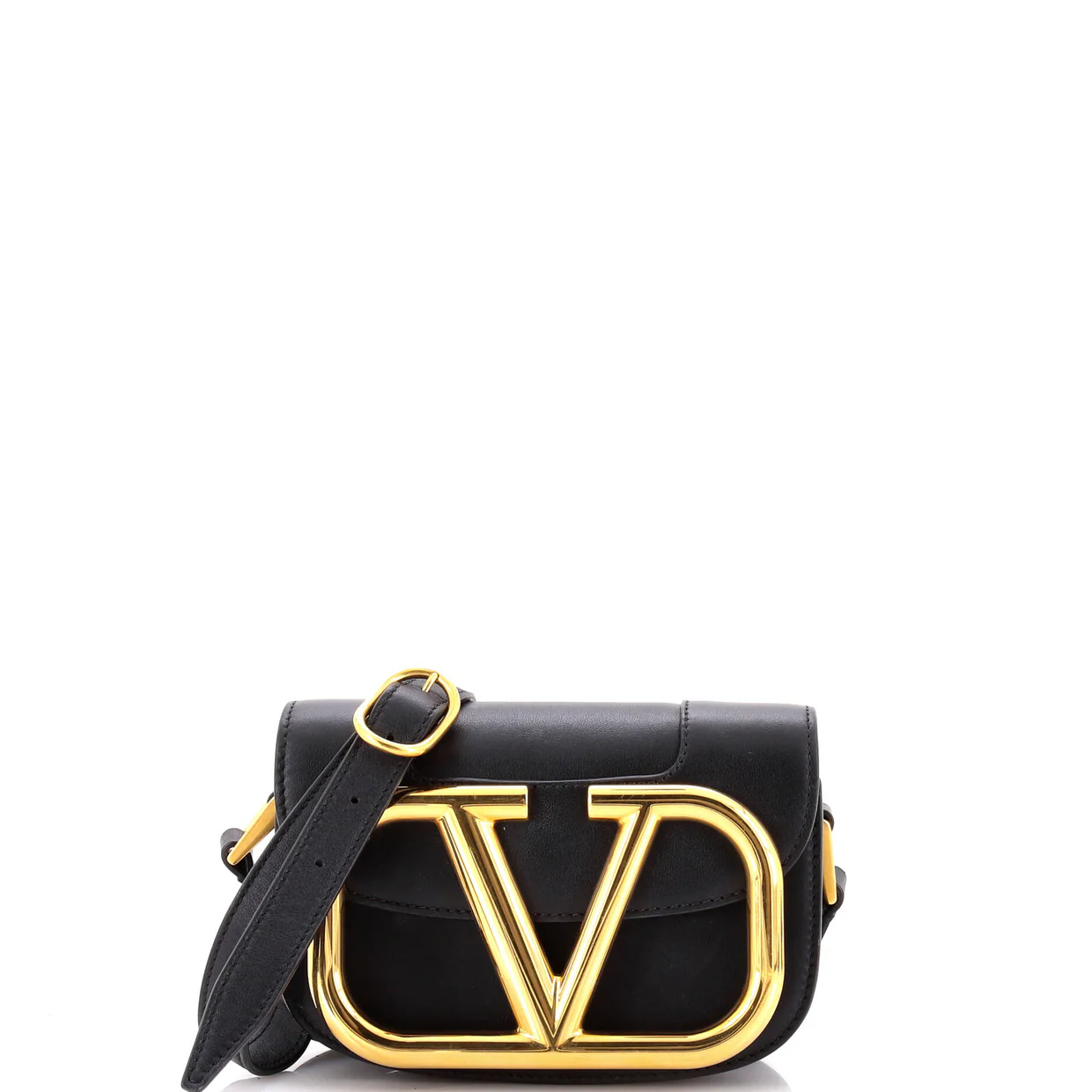 Supervee Crossbody Bag Leather Small - Deep Luxury