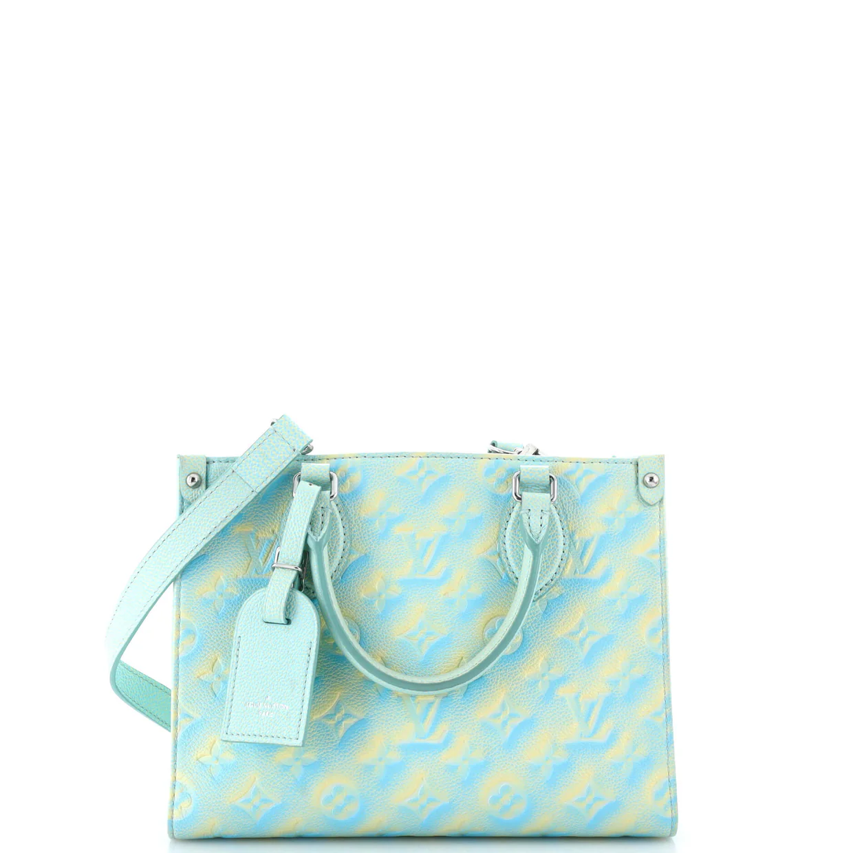 OnTheGo Tote Stardust Monogram Empreinte Leather PM - Deep Luxury