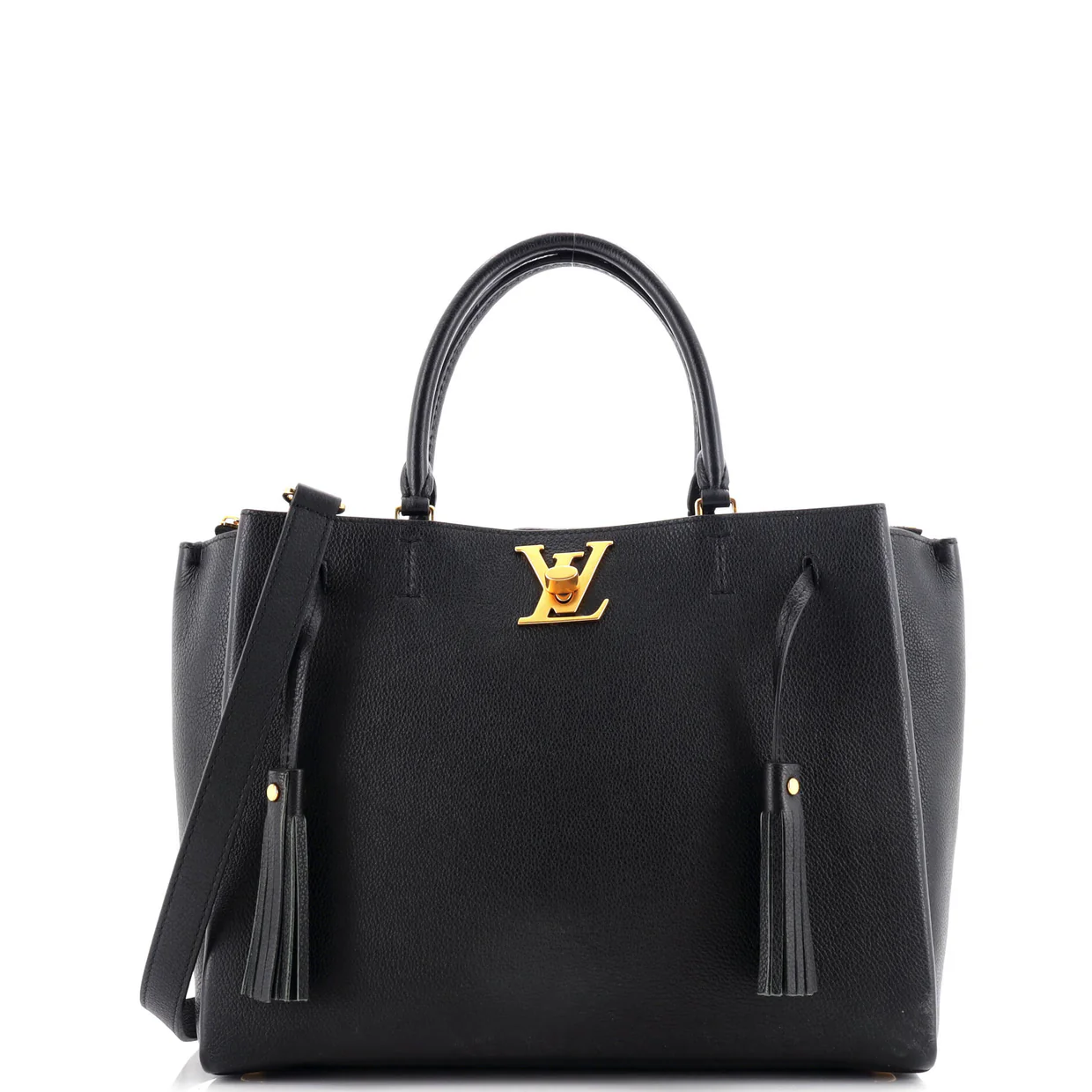 Lockmeto Handbag Leather - Deep Luxury