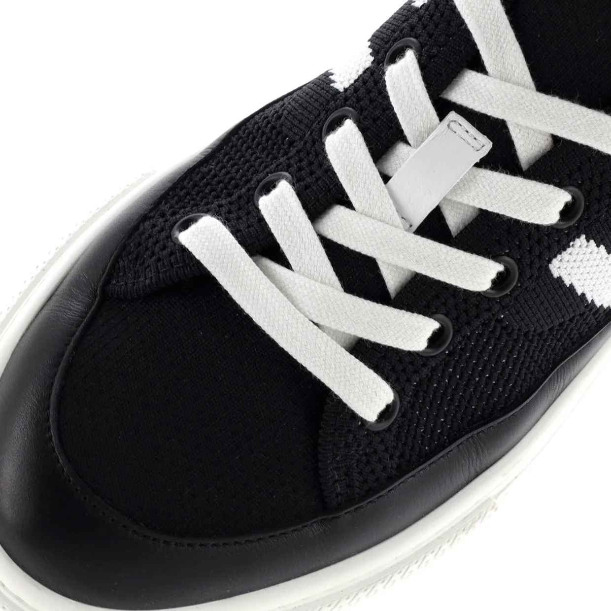 Women's Deep Sneakers Knit and Leather - Deep Luxury