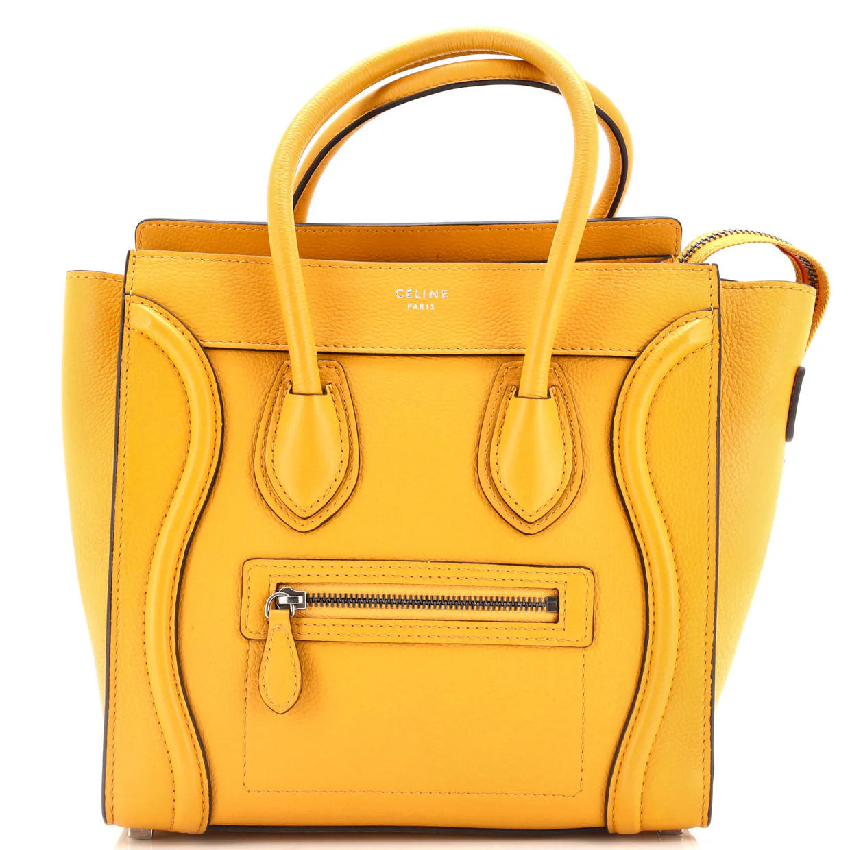 Luggage Bag Grainy Leather Micro - Deep Luxury