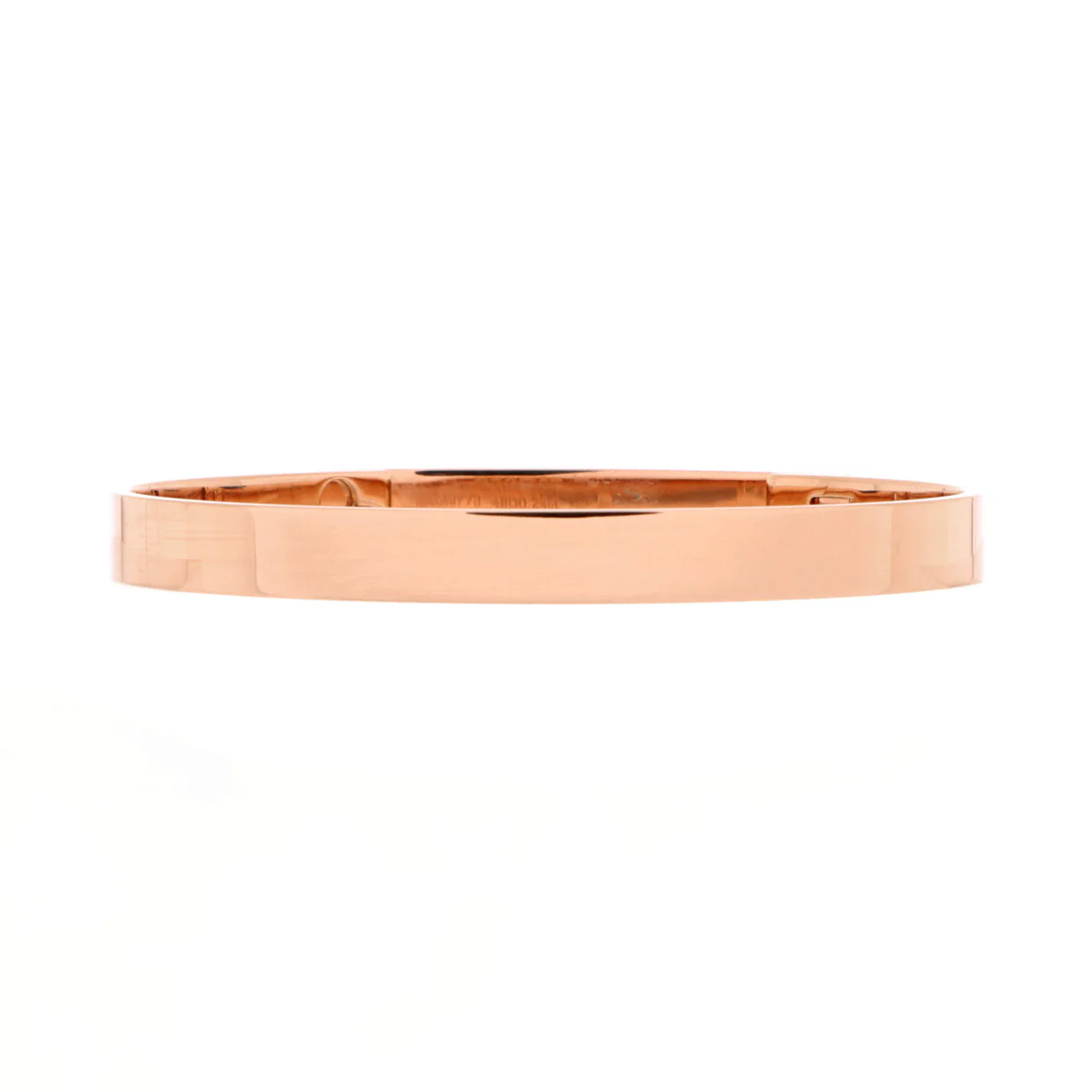 Collier de Chien Bracelet 18K Rose Gold with Pave Diamond Studs PM - Deep Luxury