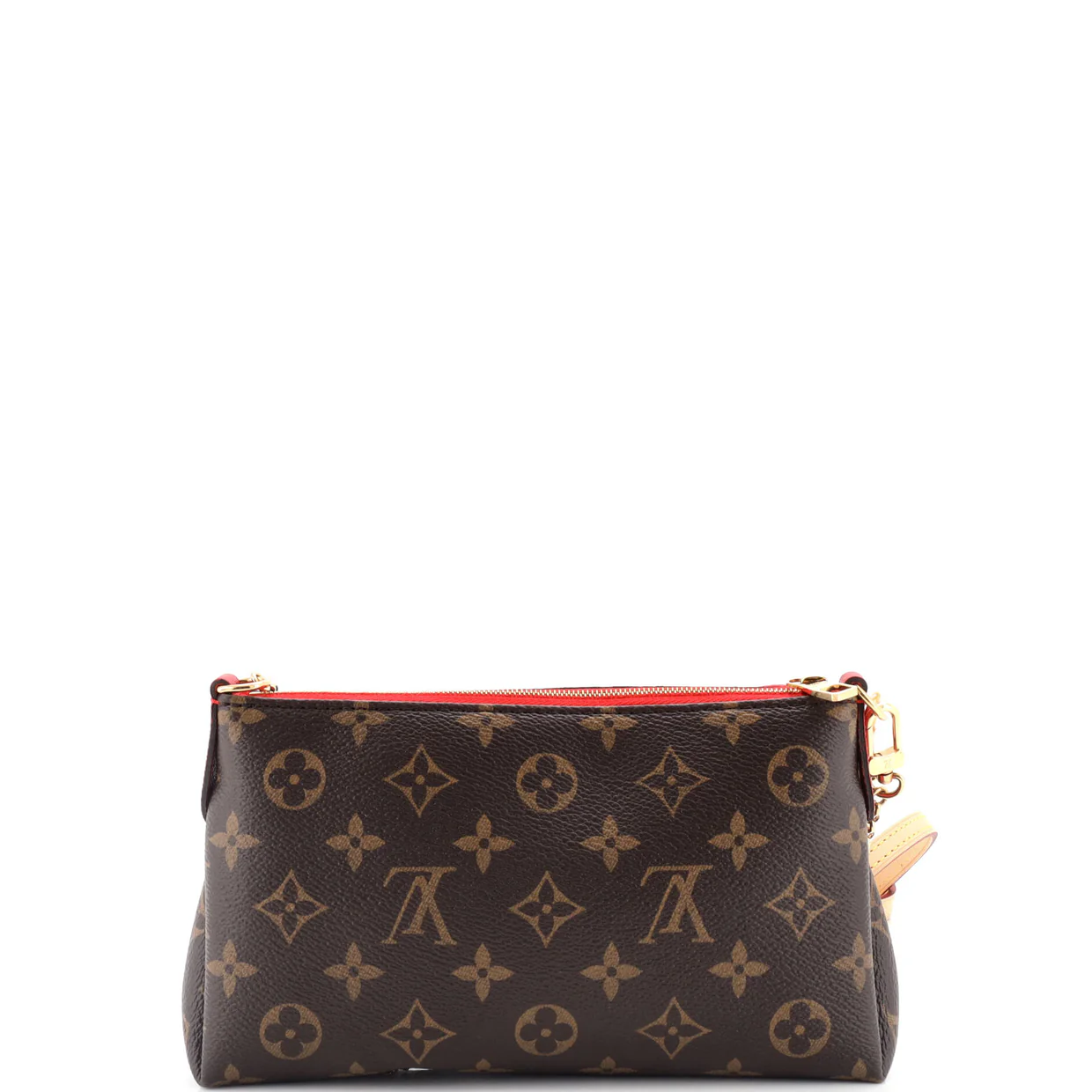 Pallas Clutch Monogram Canvas with Leather - Deep Luxury