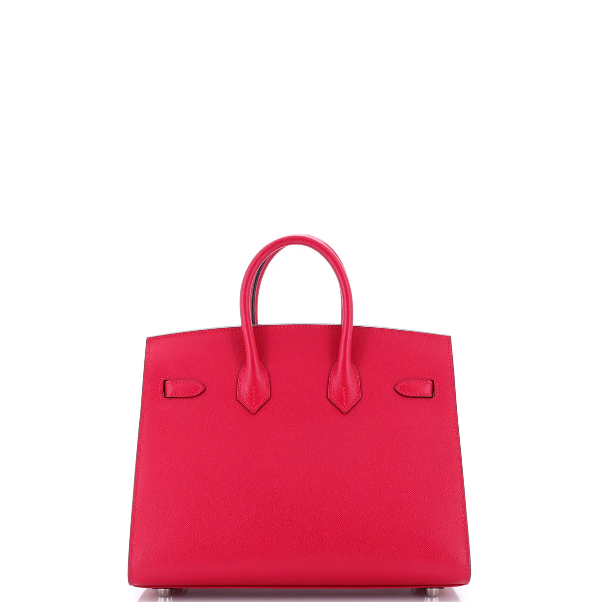 Birkin Sellier Bag Framboise Madame with Palladium Hardware 25 - Deep Luxury