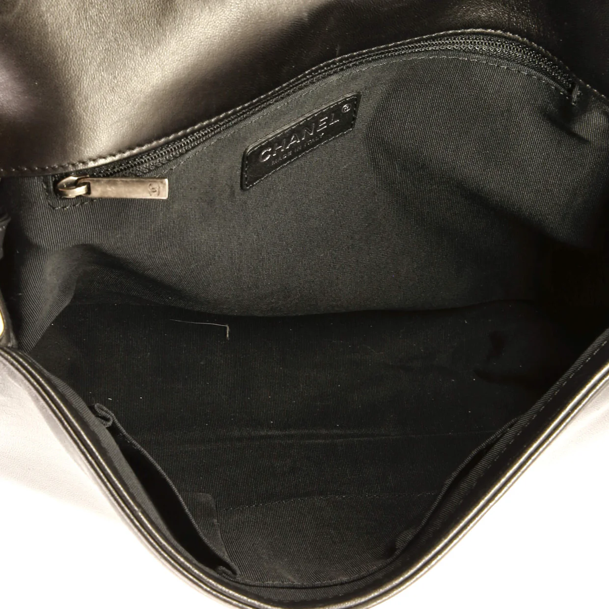 Boy Flap Bag Quilted Lambskin Large - Deep Luxury