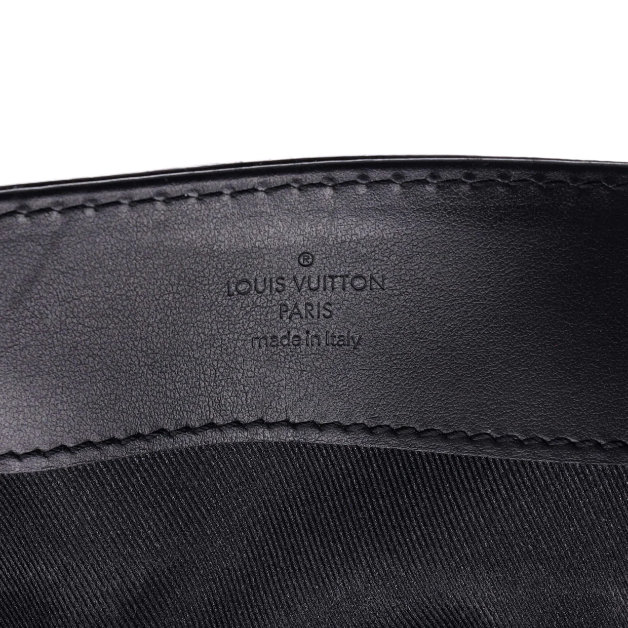 Sac Plat NV Bag Monogram Taurillon Leather - Deep Luxury