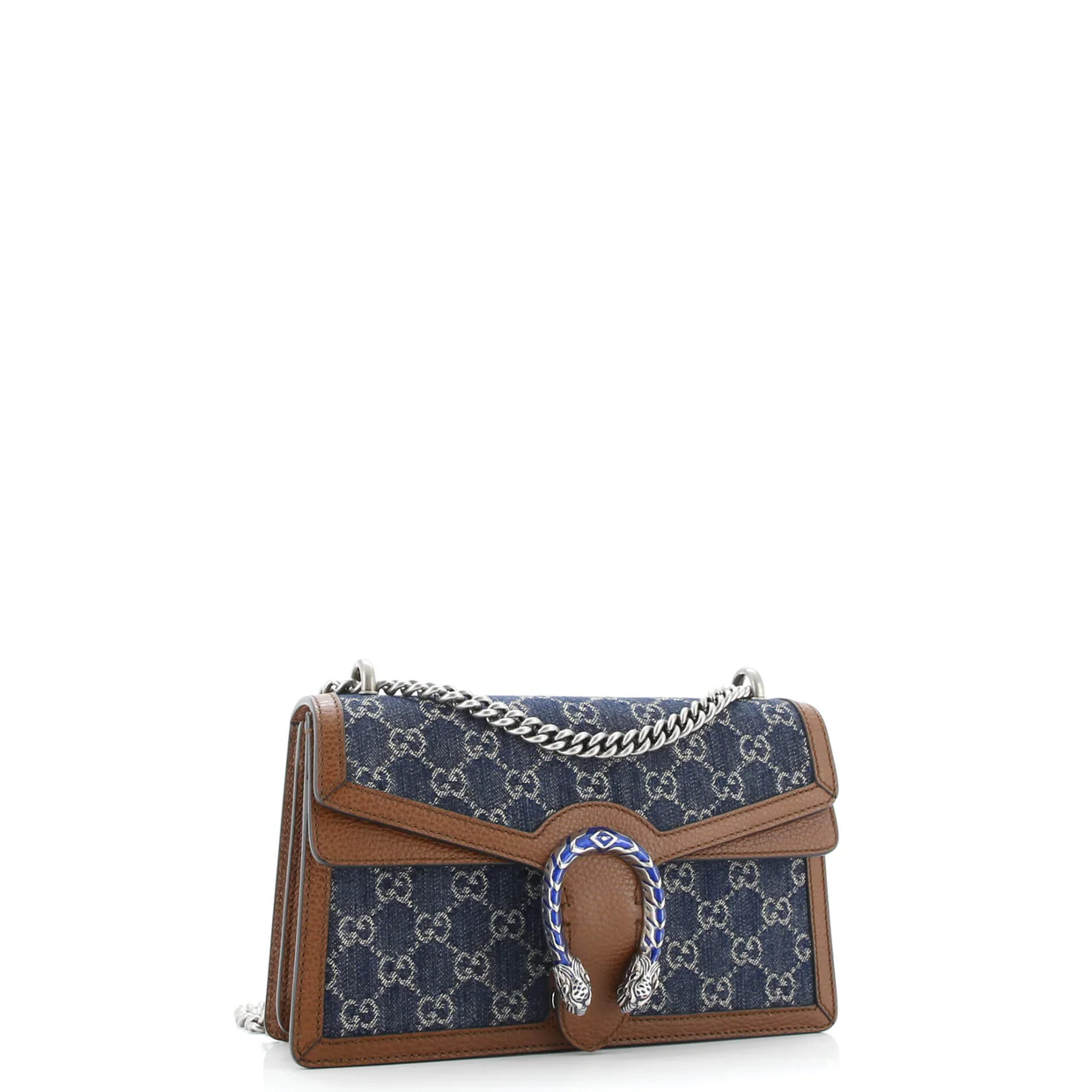Dionysus Bag GG Denim Small - Deep Luxury