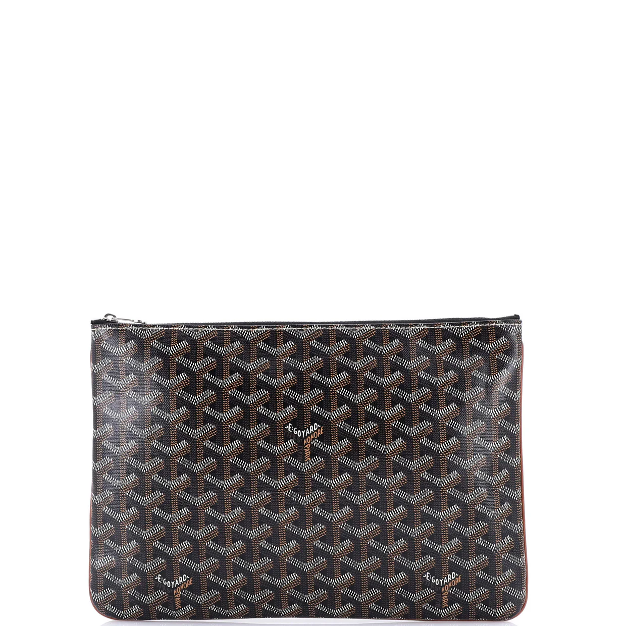 Senat Zip Pouch Coated Canvas MM - Deep Luxury