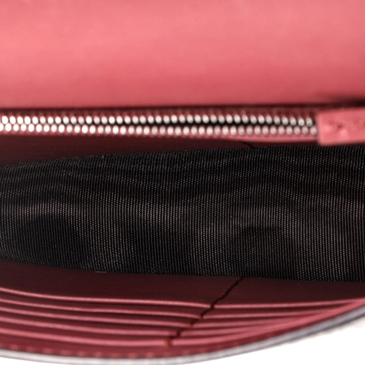 Chain Wallet Blooms Print GG Coated Canvas - Deep Luxury