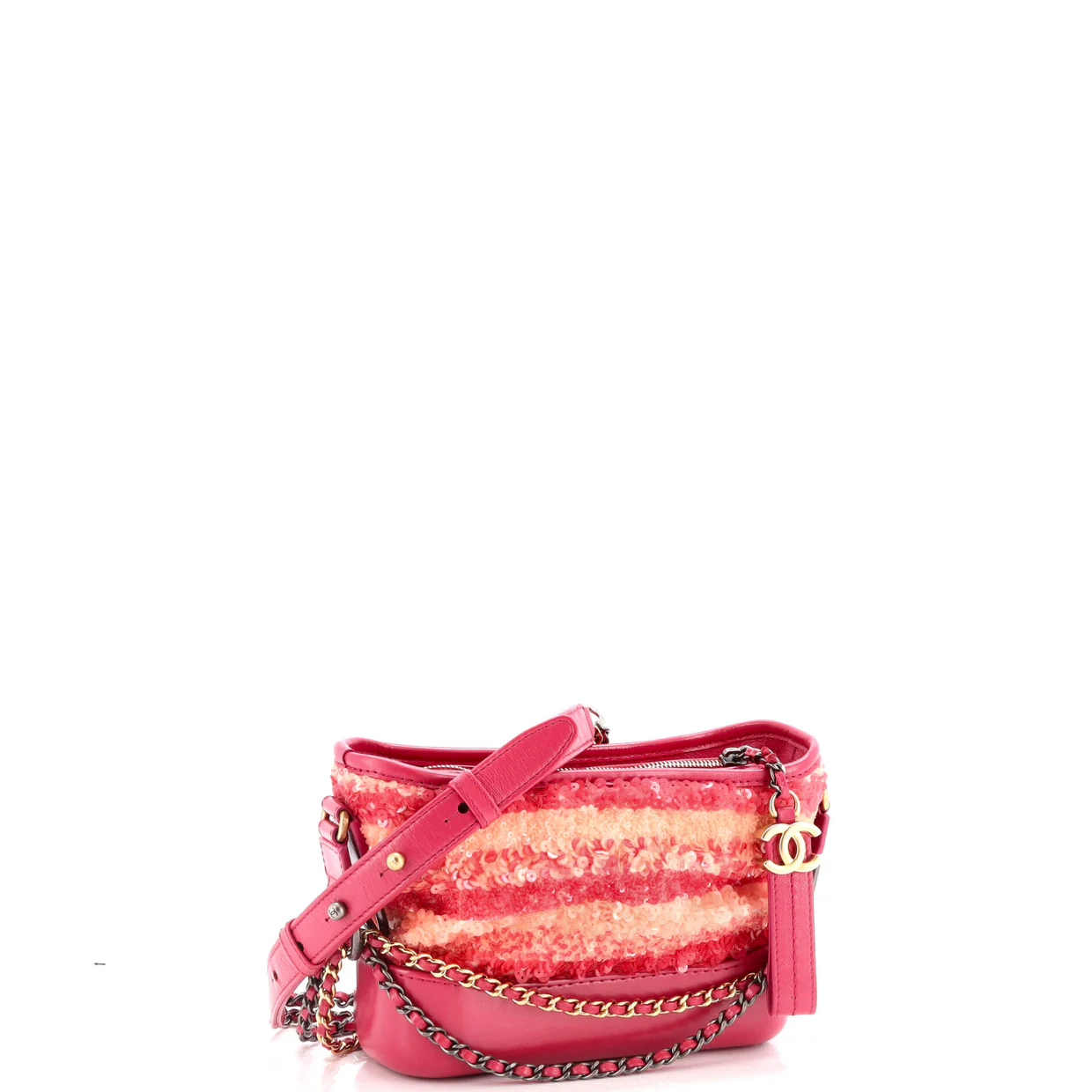 Gabrielle Hobo Sequins Small - Deep Luxury