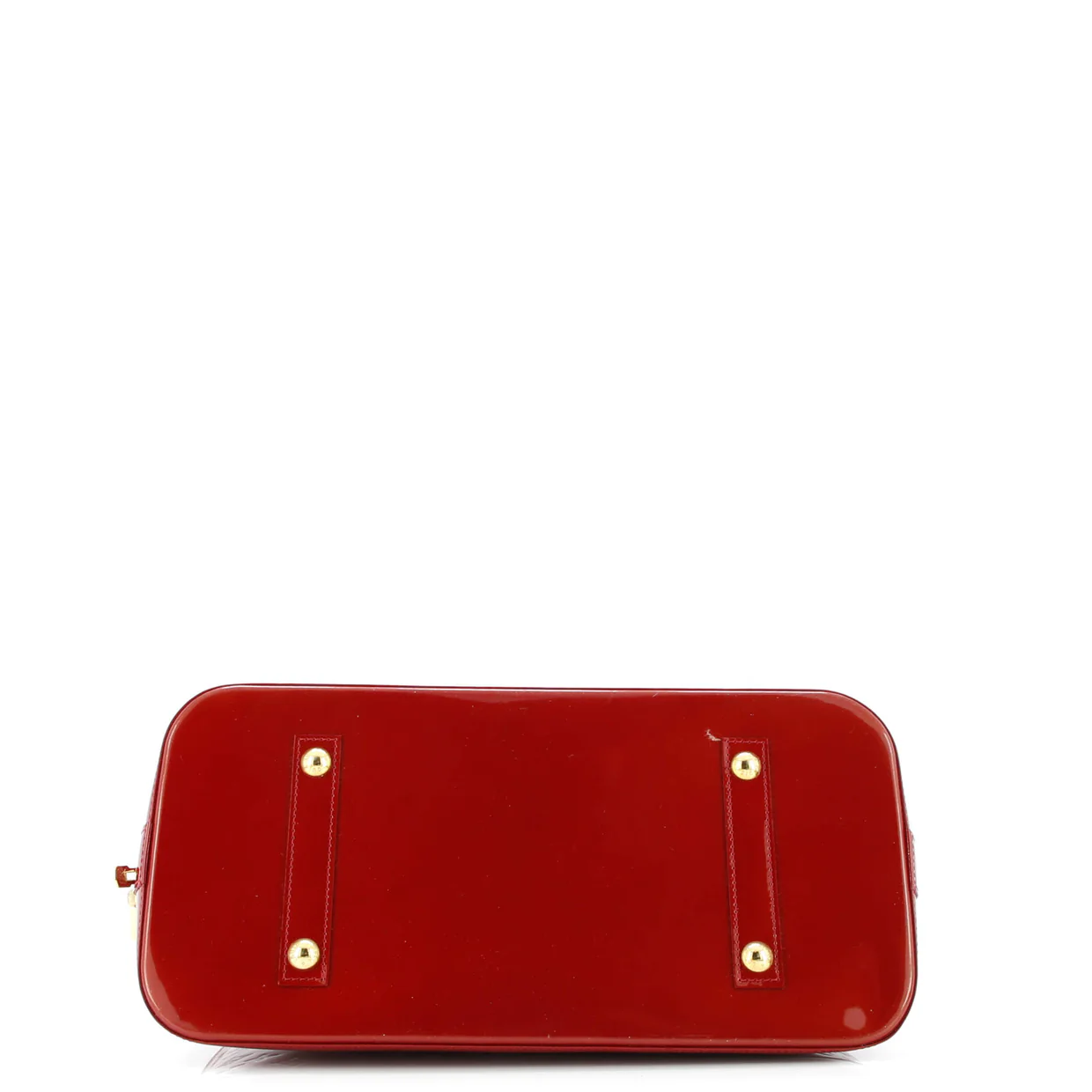 Alma Handbag Monogram Vernis GM - Deep Luxury