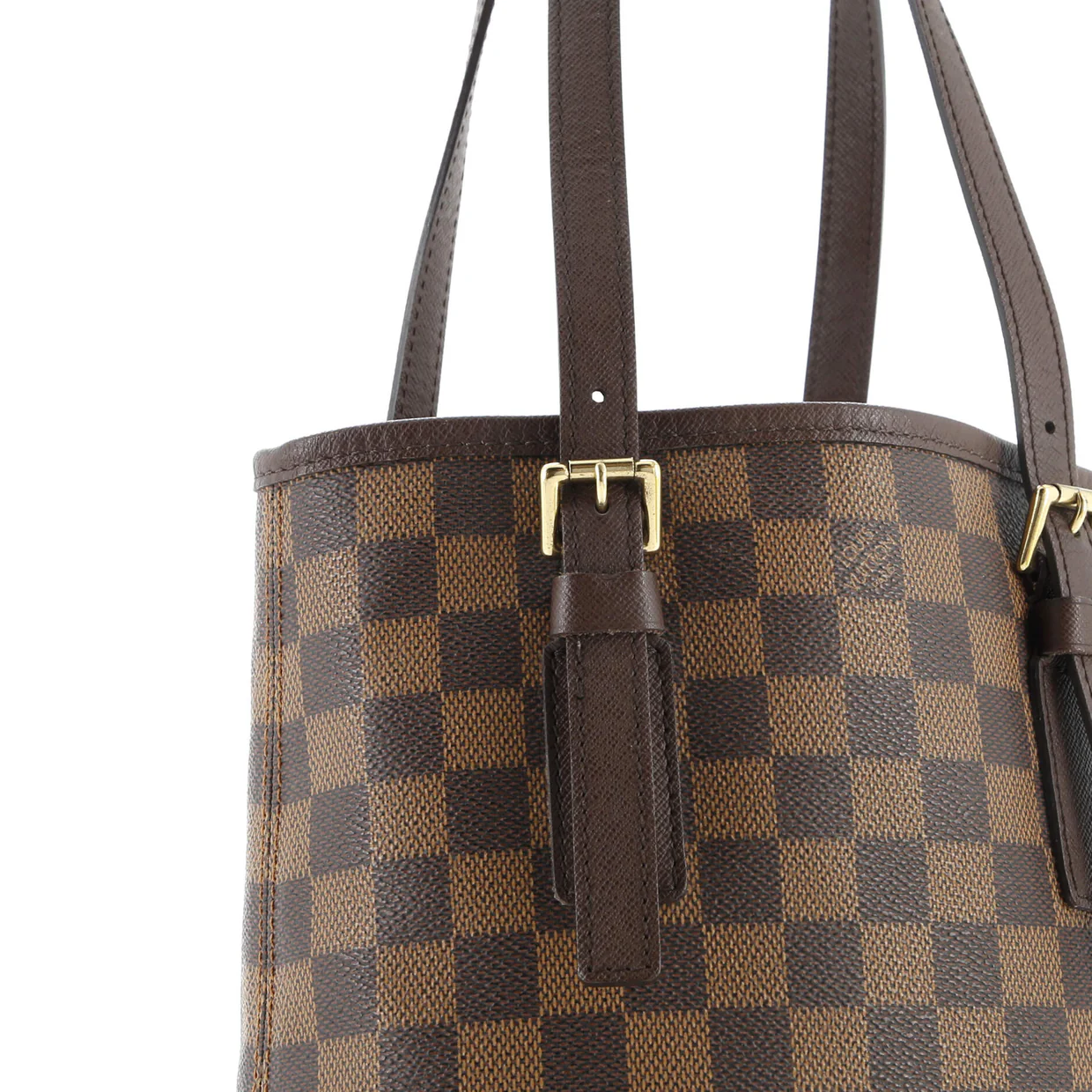 Marais Bucket Bag Damier - Deep Luxury
