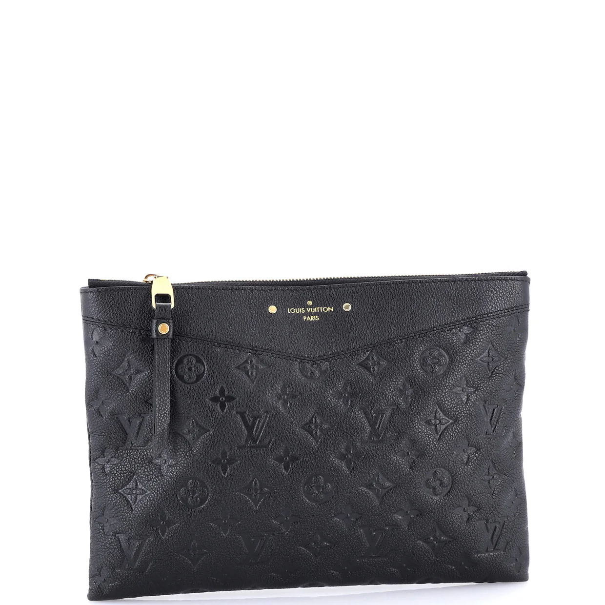 Daily Pouch Monogram Empreinte Leather - Deep Luxury