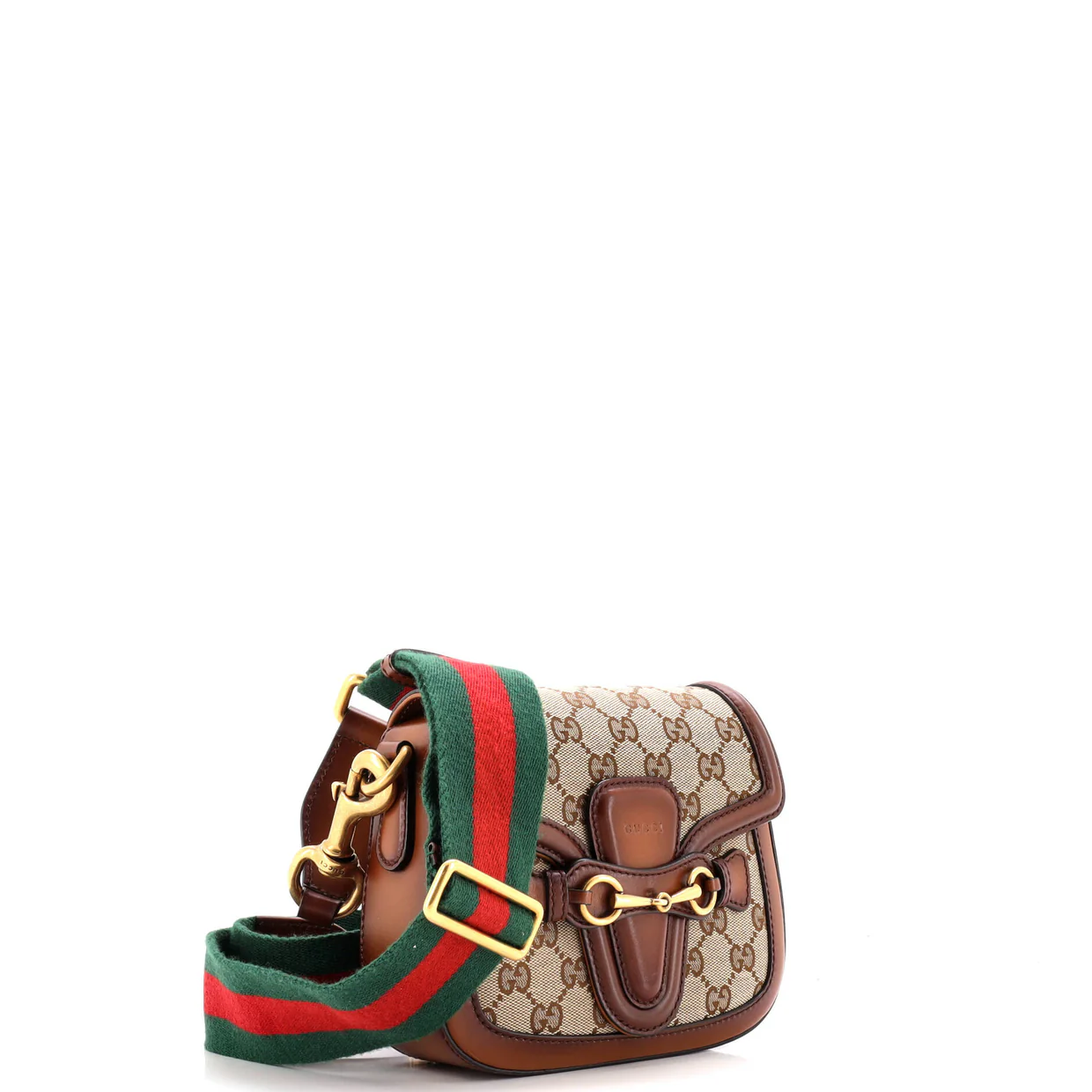 Lady Web Shoulder Bag GG Canvas Small - Deep Luxury