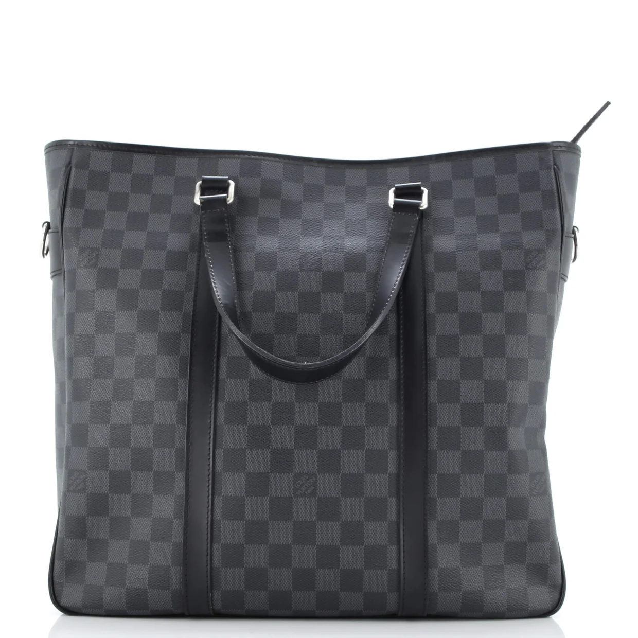 Tadao Handbag Damier Graphite PM - Deep Luxury