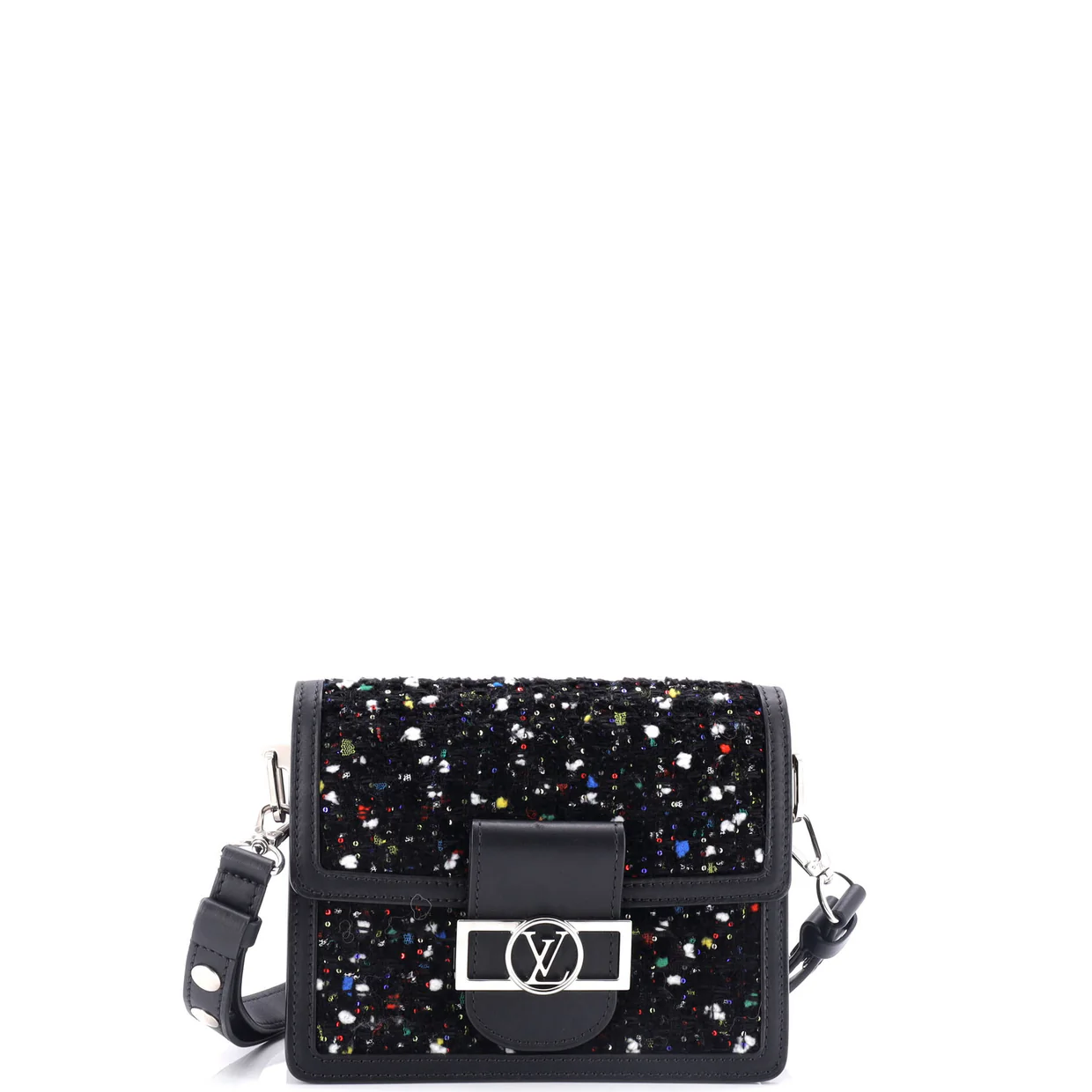 Dauphine Shoulder Bag Tweed Mini - Deep Luxury