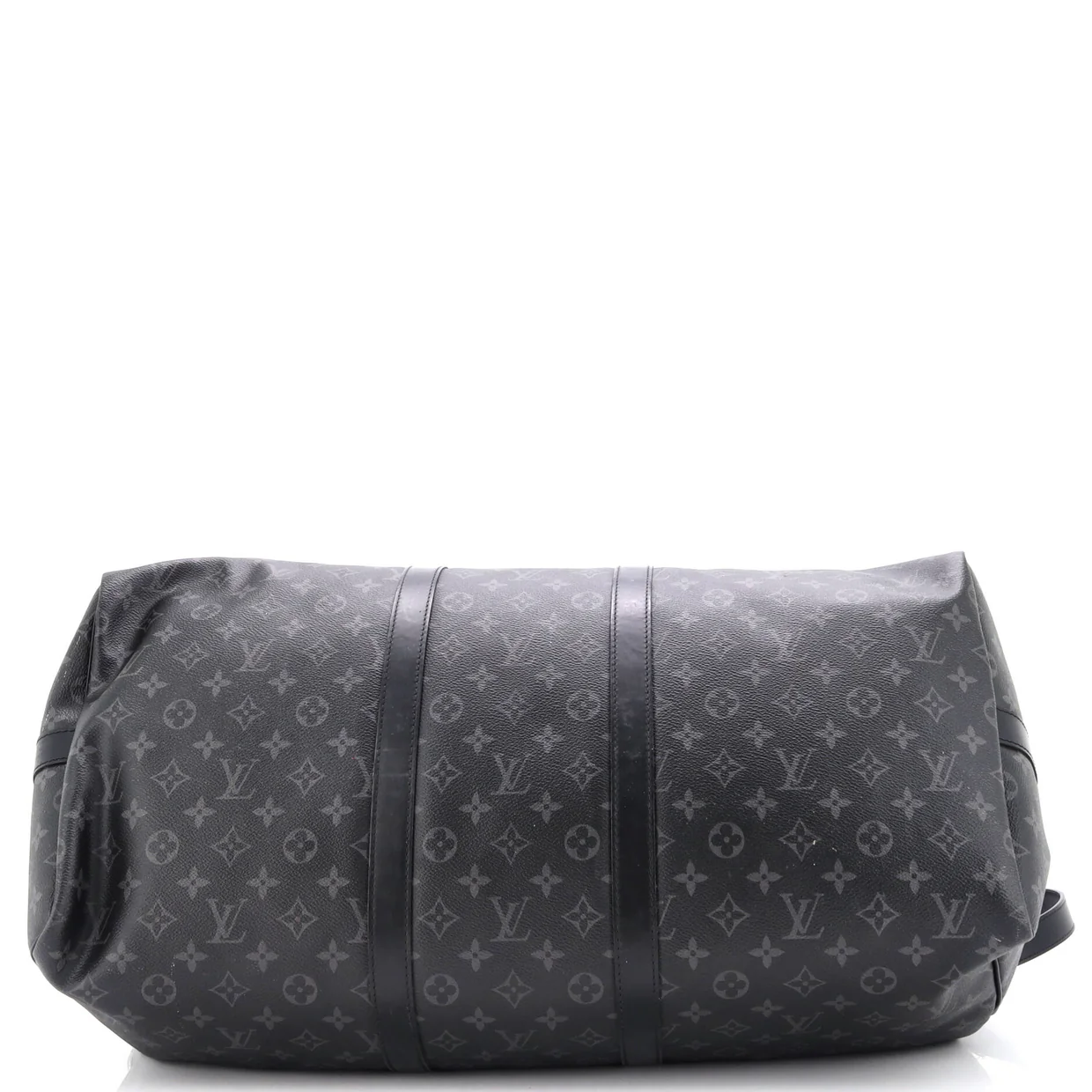 Keepall Bandouliere Bag Monogram Eclipse Canvas 55 - Deep Luxury