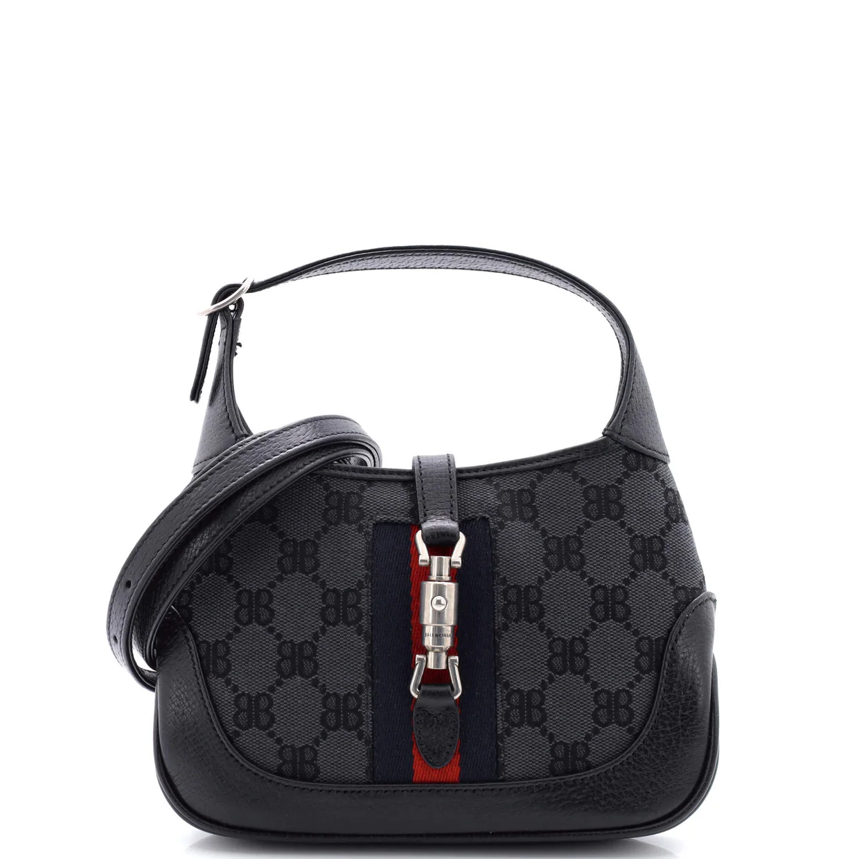 x Gucci The Hacker Project Jackie 1961 Hobo BB Canvas Mini - Deep Luxury