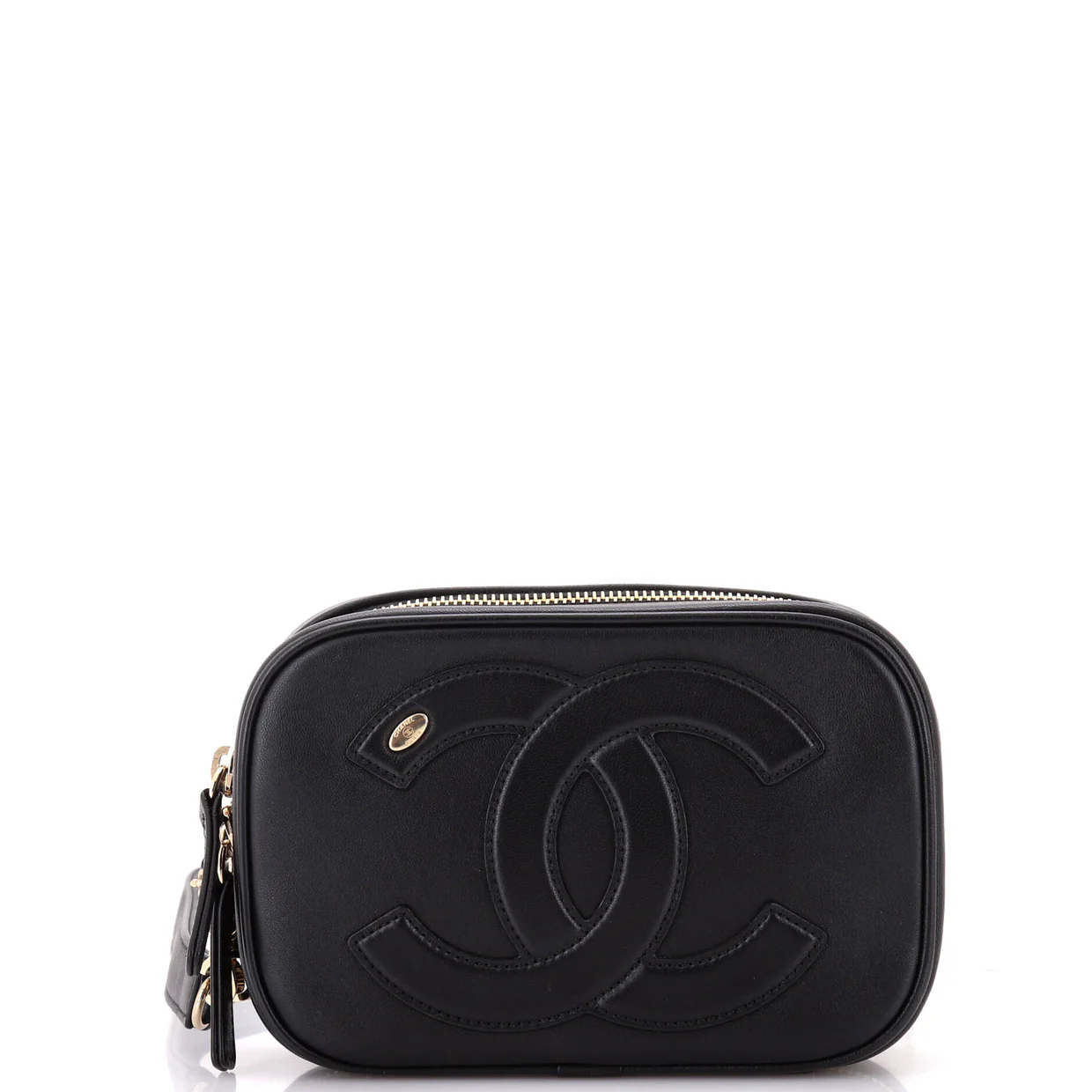 CC Mania Zip Around Belt Bag Lambskin - Deep Luxury