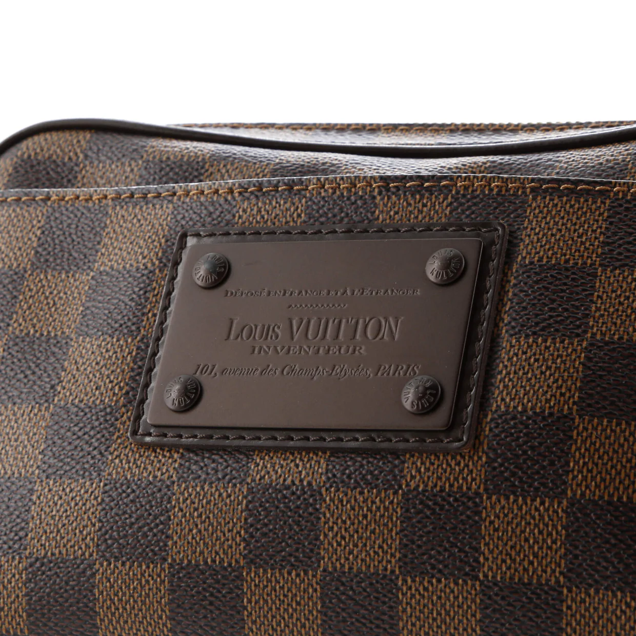 Brooklyn Bum Bag Damier - Deep Luxury