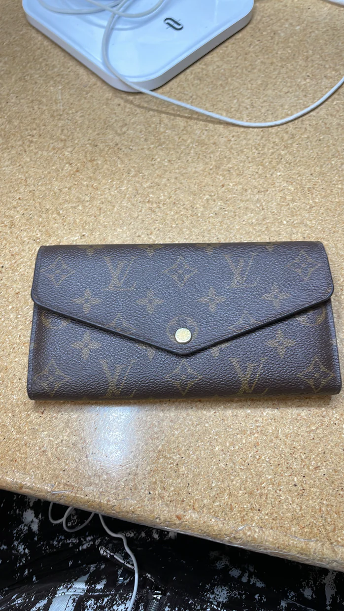 Sarah Wallet NM Monogram Canvas - Deep Luxury