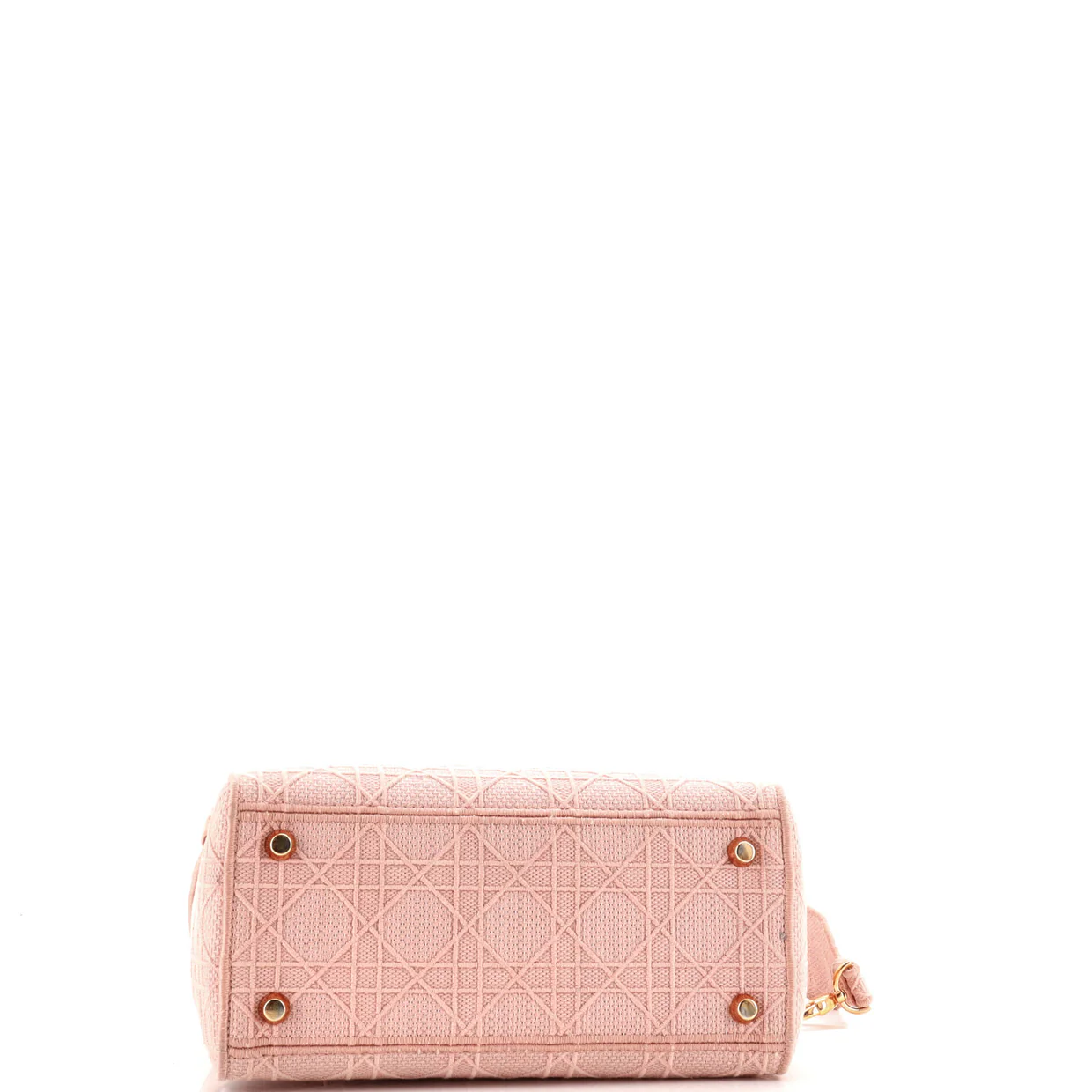Lady D-Lite Bag Cannage Embroidered Canvas Medium - Deep Luxury