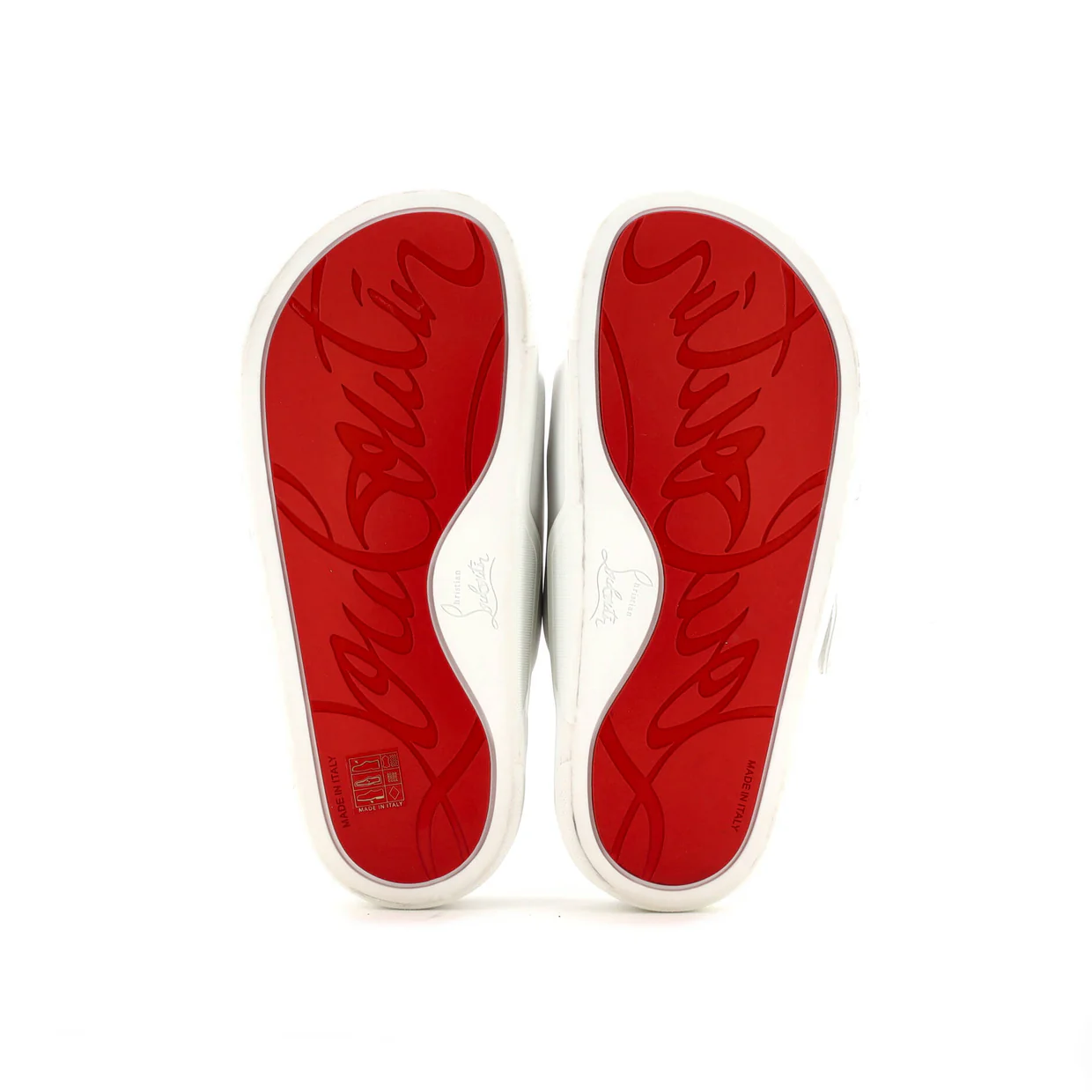 Women's Daddy Pool Flat Sandals Leather and Rubber - Deep Luxury