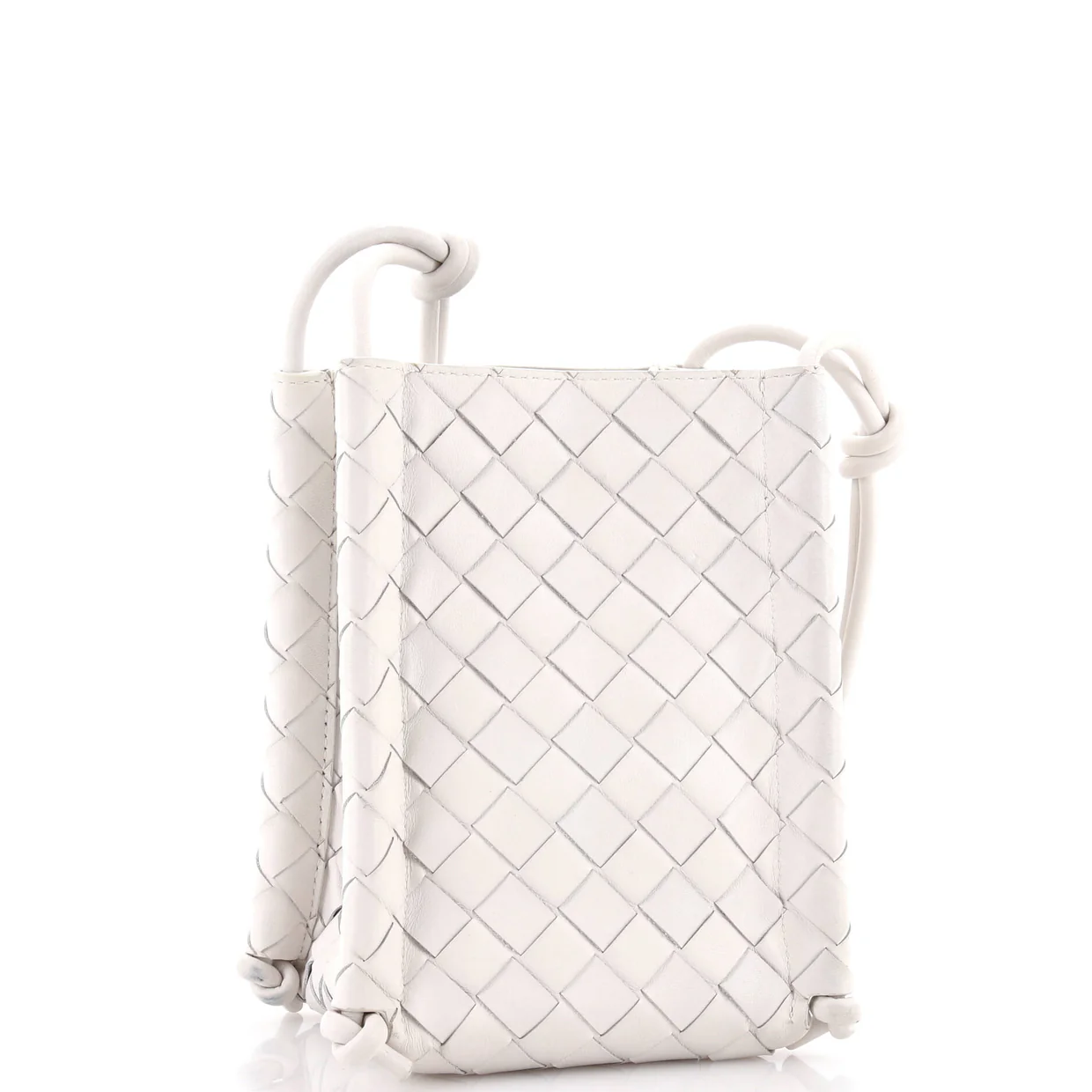 The Knot Bag Intrecciato Nappa Mini - Deep Luxury