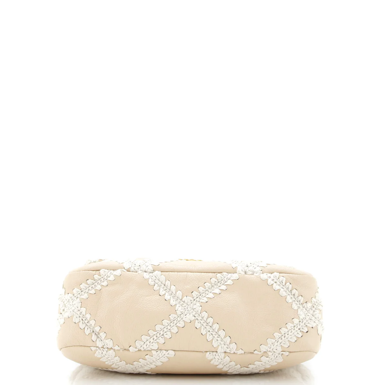 19 Flap Bag Crochet Quilted Calfskin Medium - Deep Luxury