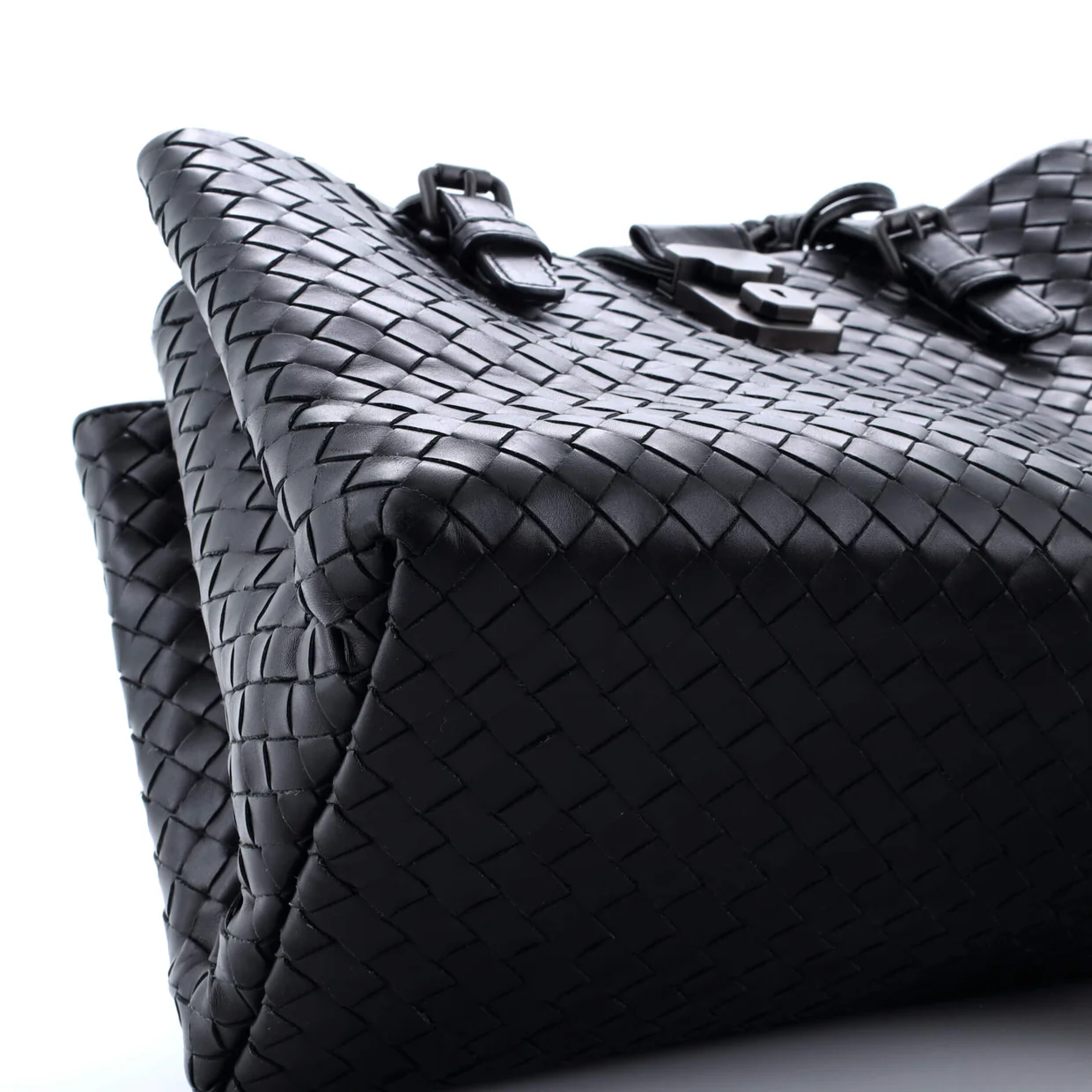 Roma Bag Intrecciato Nappa Mini - Deep Luxury