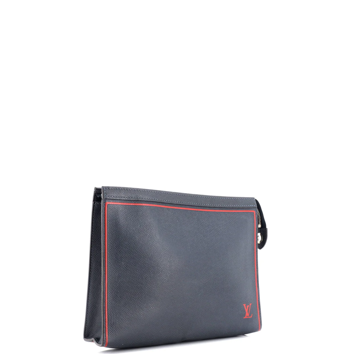 Pochette Voyage Taiga Leather MM - Deep Luxury