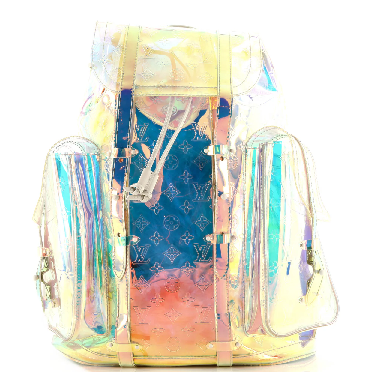 Christopher Backpack Limited Edition Monogram Prism PVC GM - Deep Luxury