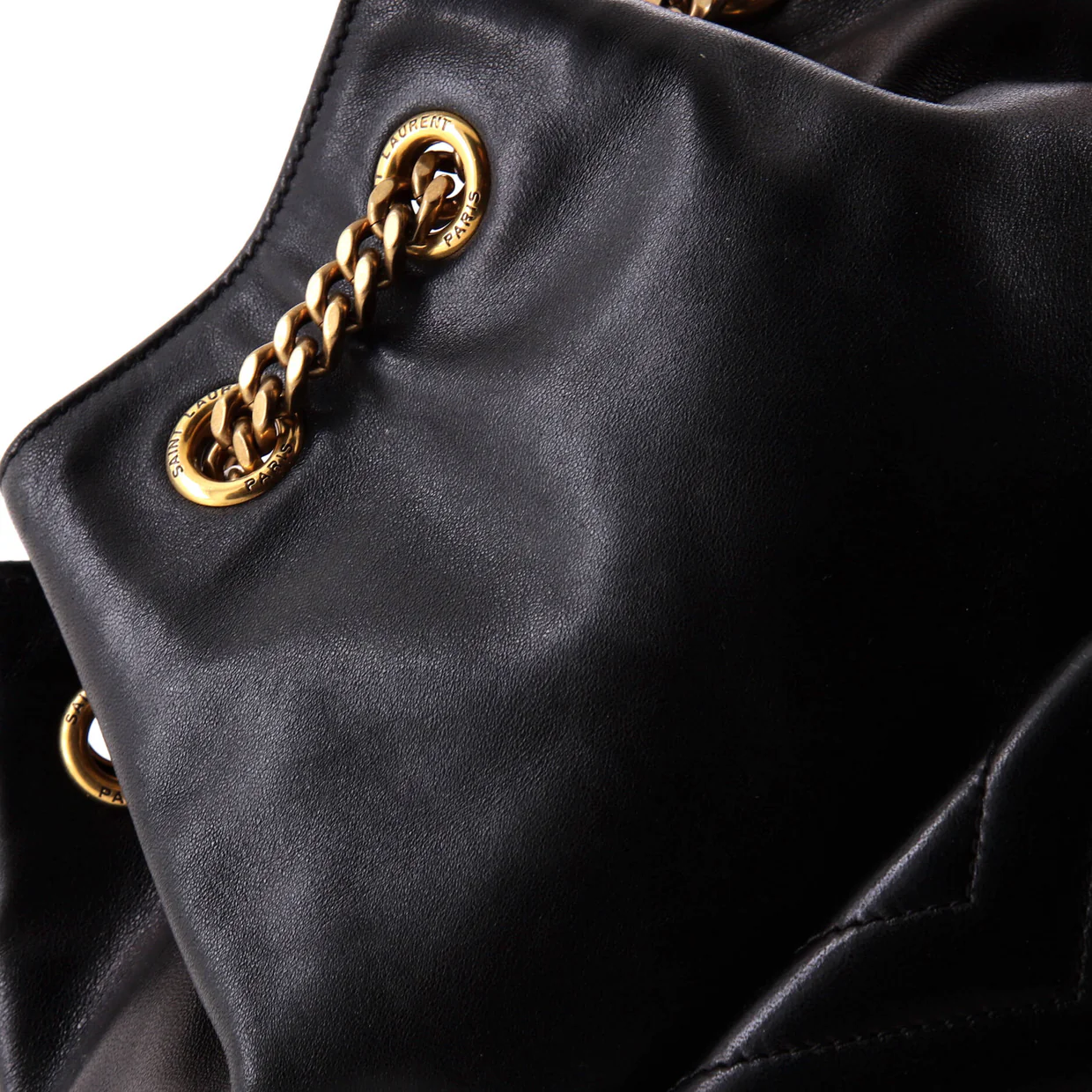 Joe Backpack Matelasse Chevron Leather - Deep Luxury