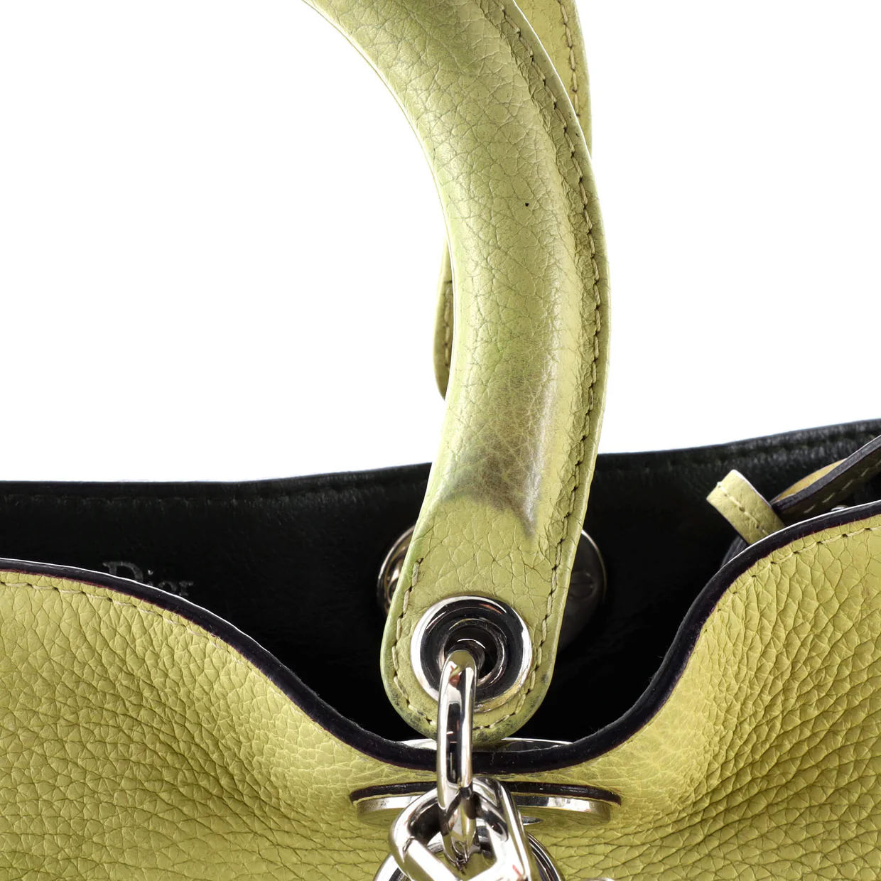 Diorissimo Tote Pebbled Leather Medium - Deep Luxury