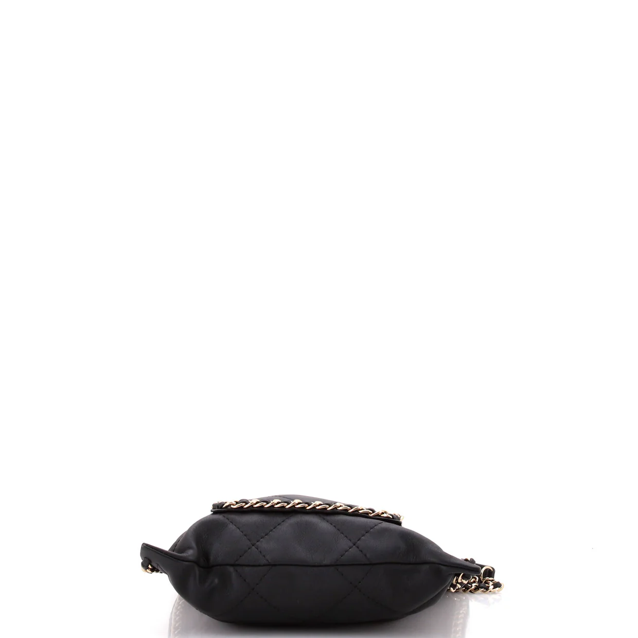 Flat Shopping Bag Quilted Calfskin Small - Deep Luxury