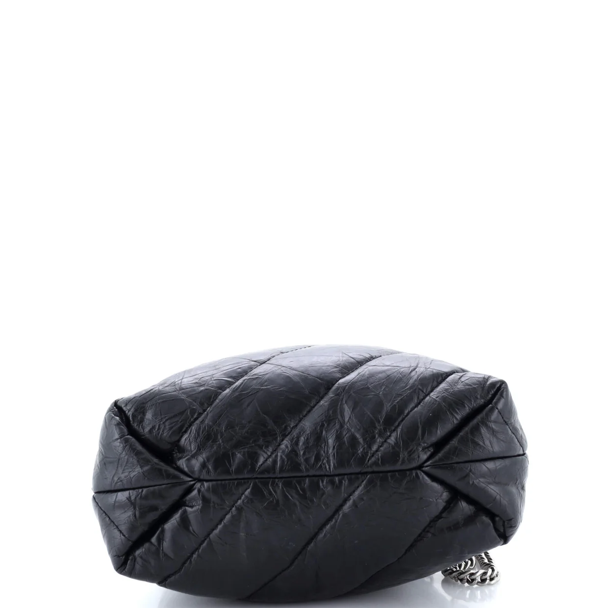 Crush Chain Tote Quilted Crushed Calfskin XS - Deep Luxury