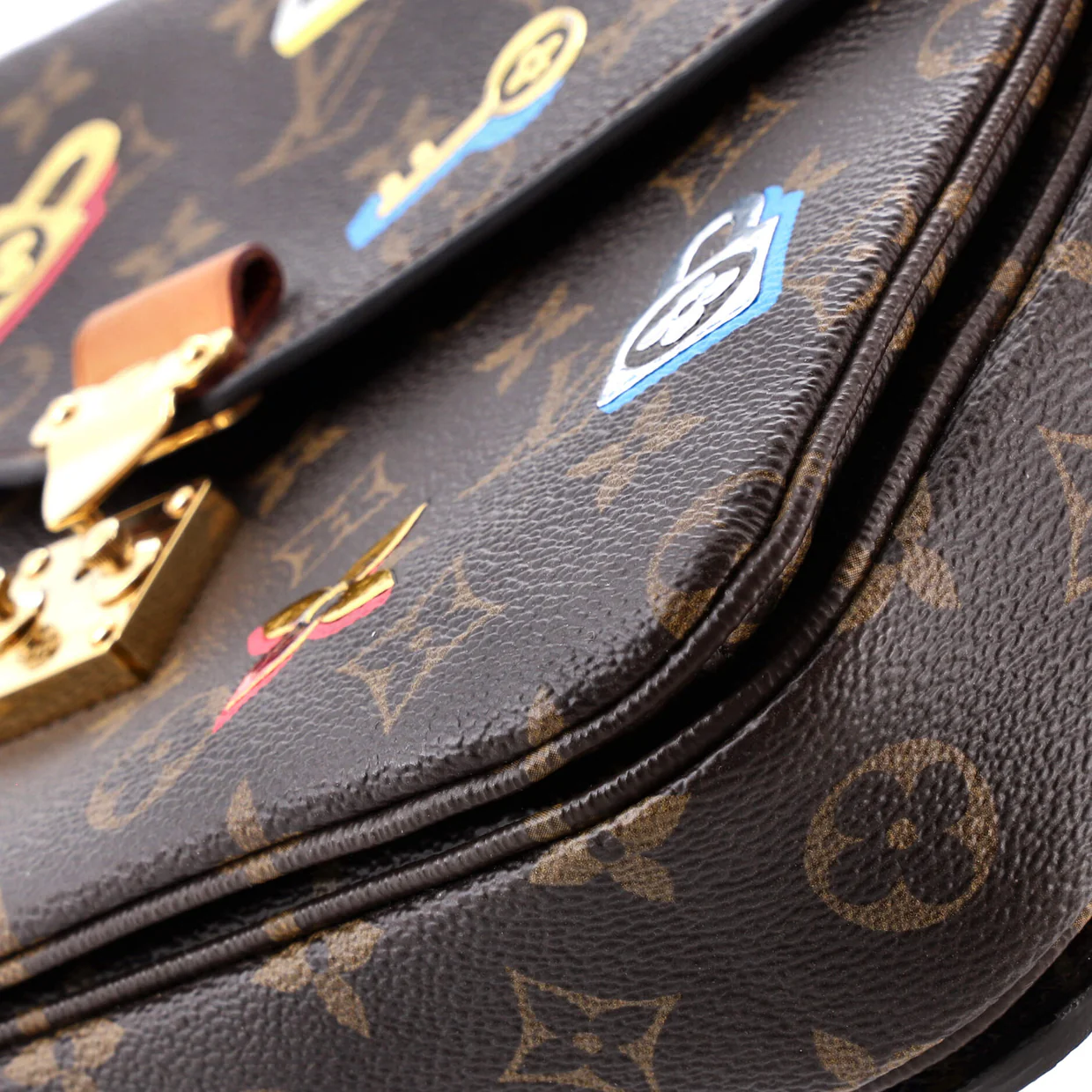 Pochette Metis Limited Edition Love Lock Monogram Canvas - Deep Luxury