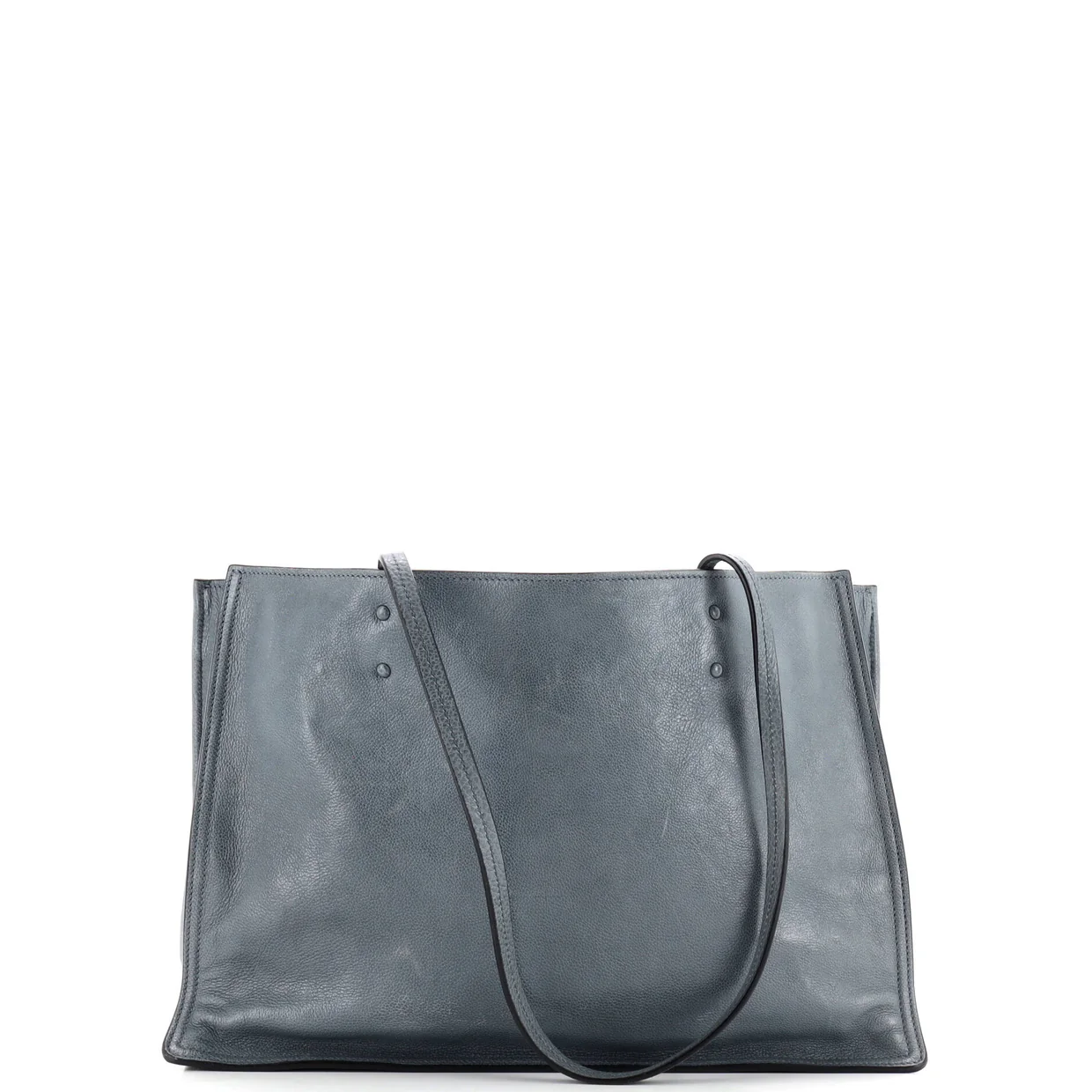 Etiquette Tote Glace Calf Medium - Deep Luxury