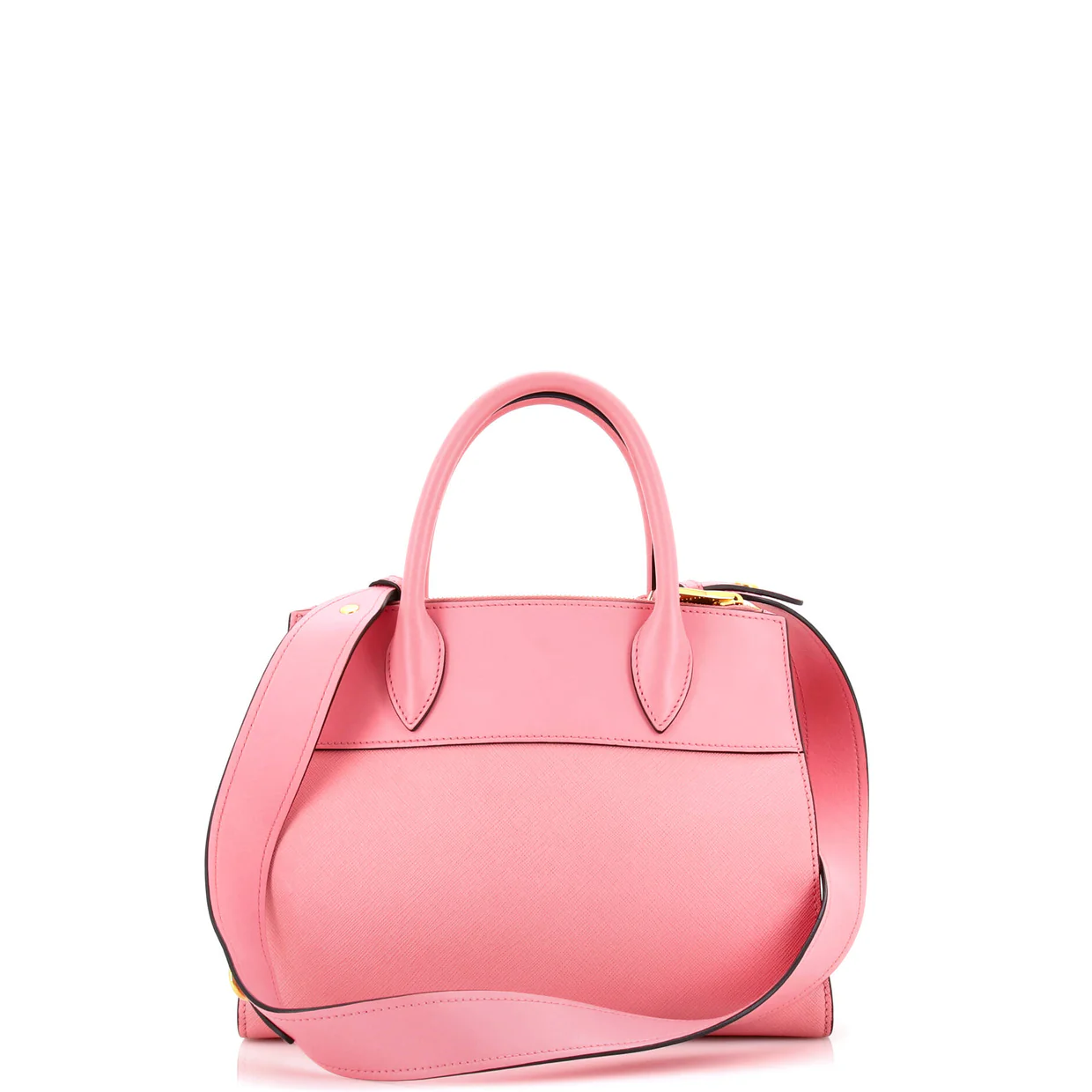 Paradigme Tote Saffiano with City Calf Small - Deep Luxury