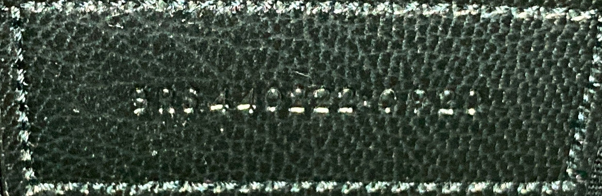 Classic Monogram Wristlet Pouch Matelasse Chevron Leather Large - Deep Luxury