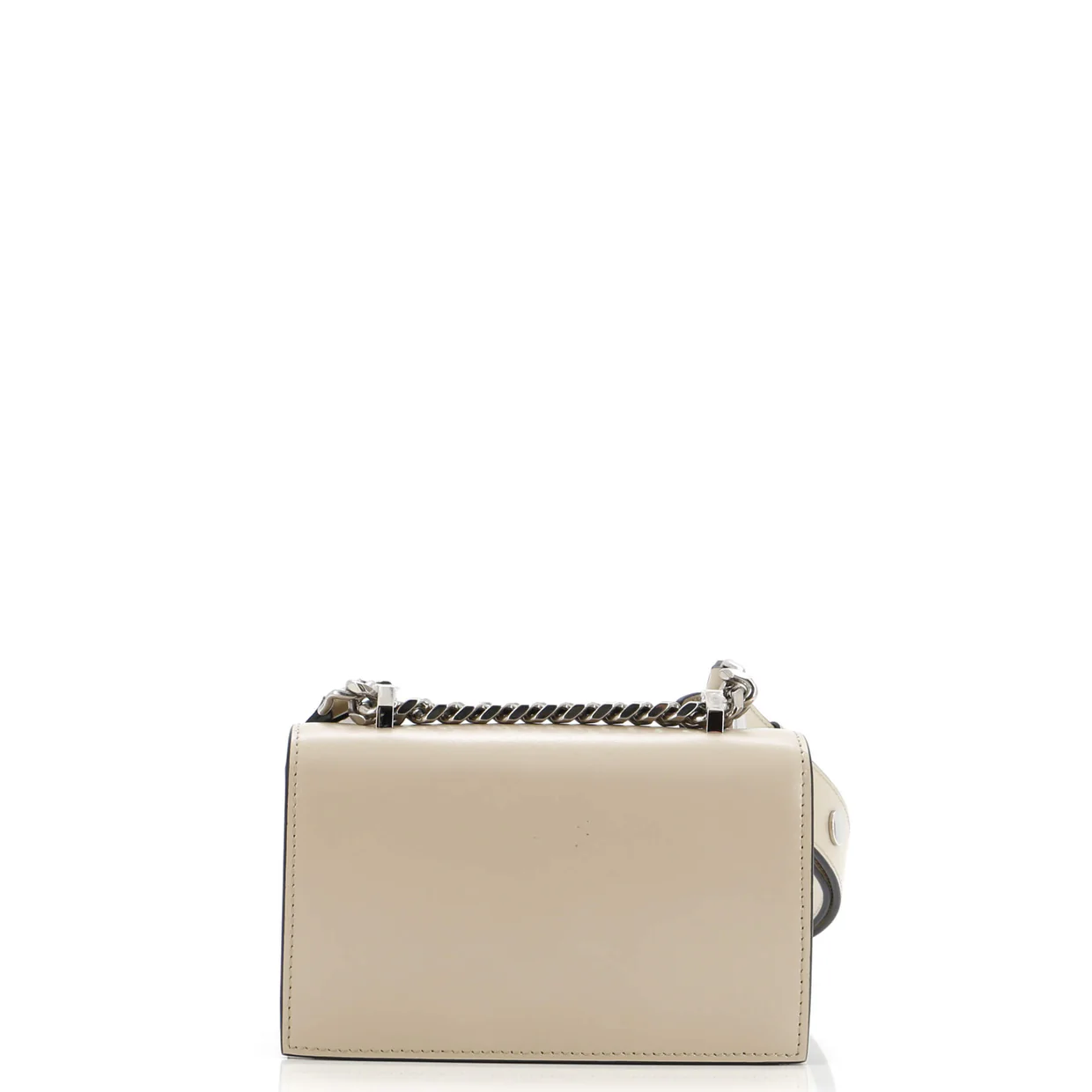 Biker Jewelled Flap Satchel Leather Mini - Deep Luxury