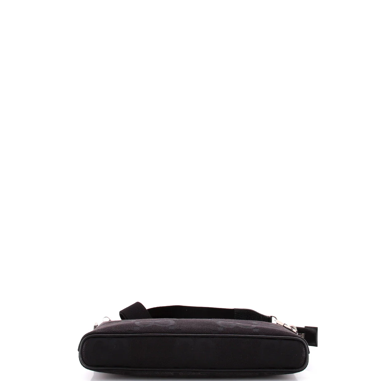Zip Messenger Bag Jumbo GG Canvas - Deep Luxury