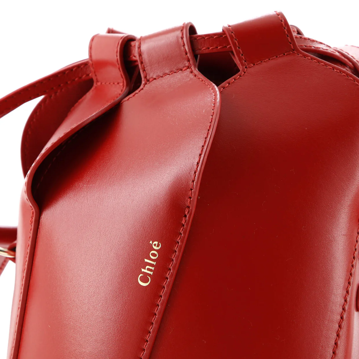 Tulip Bucket Bag Leather Small - Deep Luxury