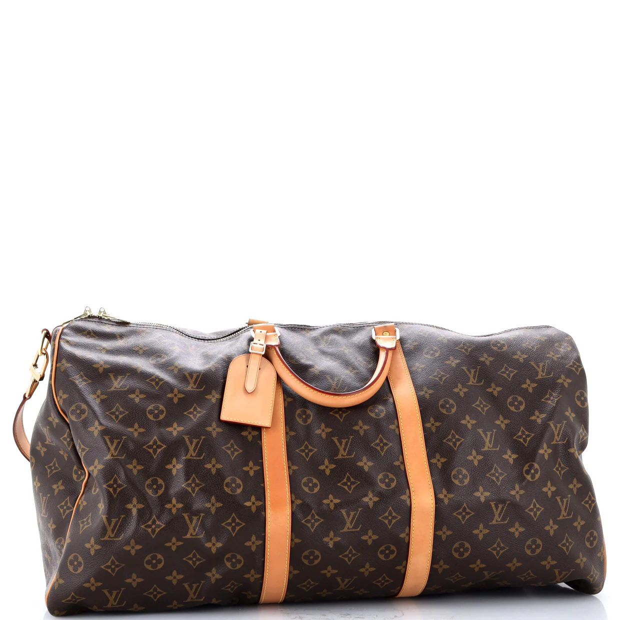 Keepall Bandouliere Bag Monogram Canvas 60 - Deep Luxury